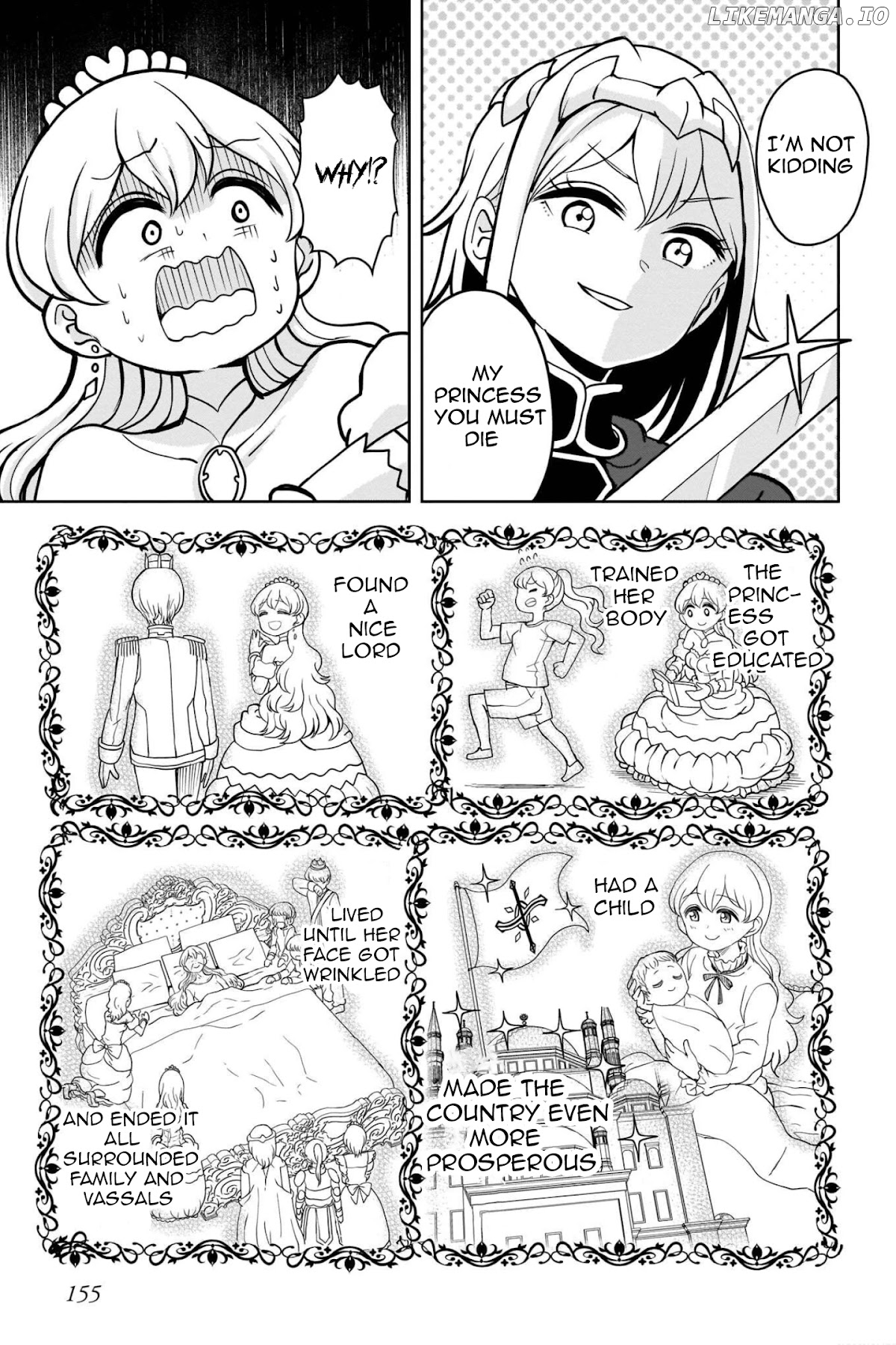 The Female Knight Says, "My Princess, You Must Die." chapter 13.2 - page 23