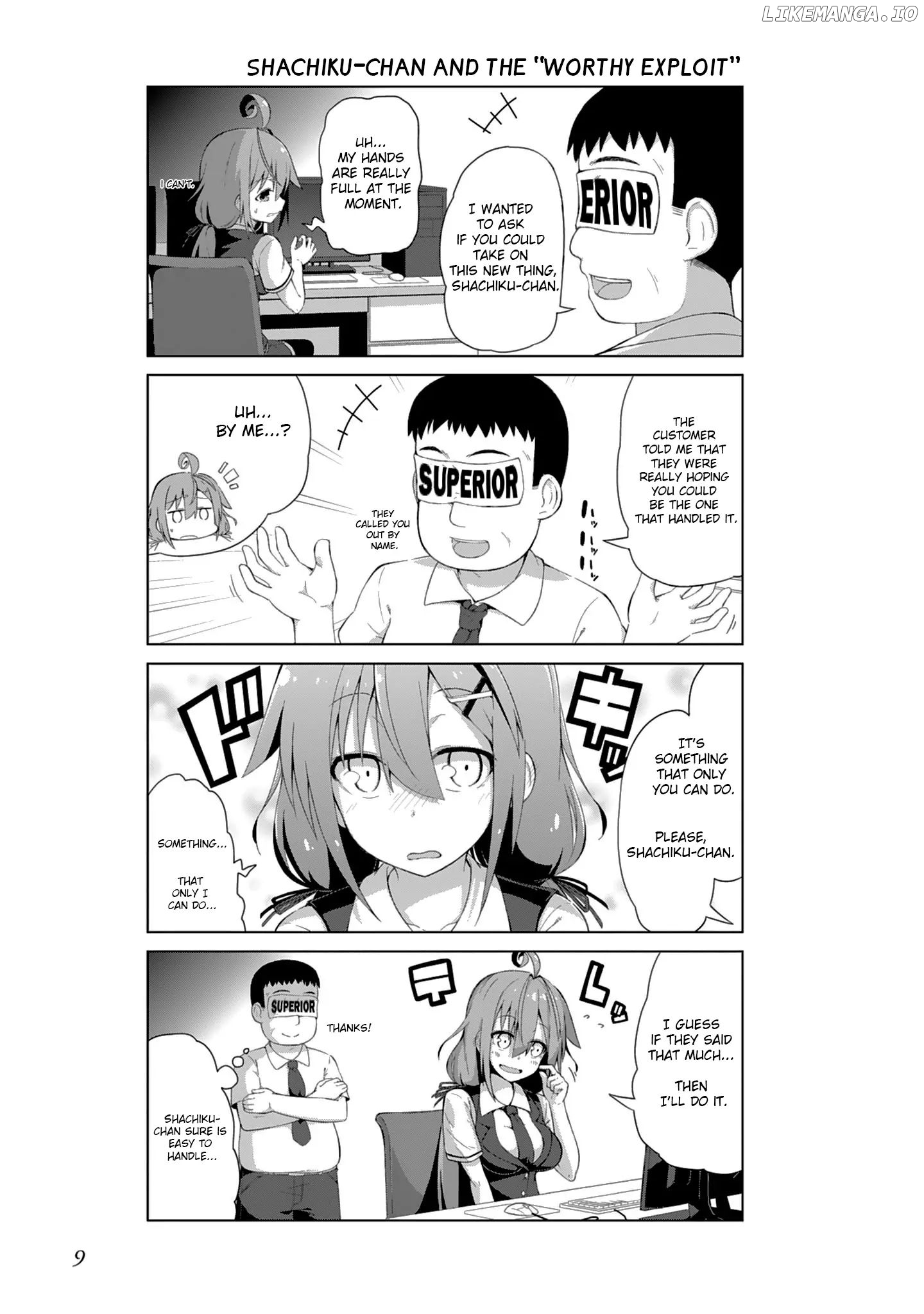 Ikinokore! Shachiku-chan chapter 1 - page 11