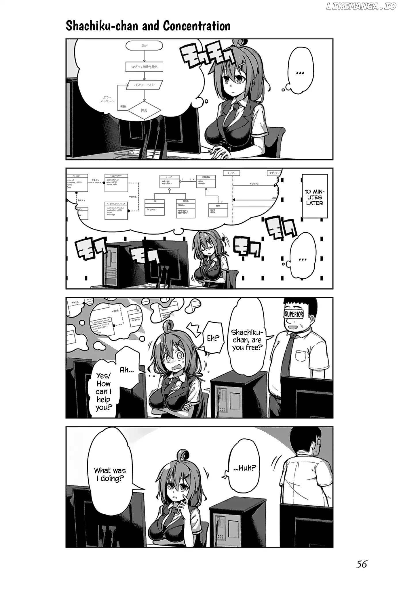 Ikinokore! Shachiku-chan chapter 11 - page 6