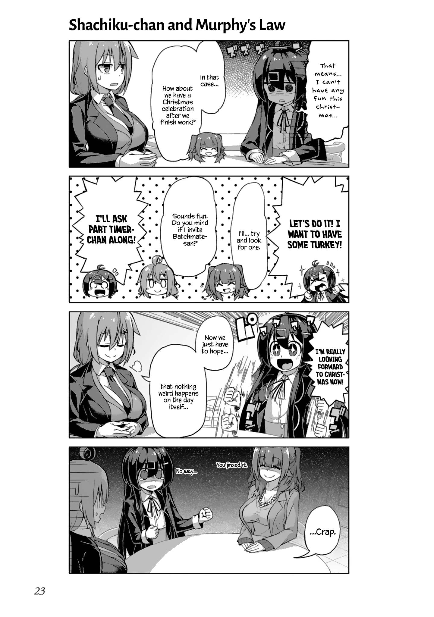 Ikinokore! Shachiku-chan chapter 14 - page 9