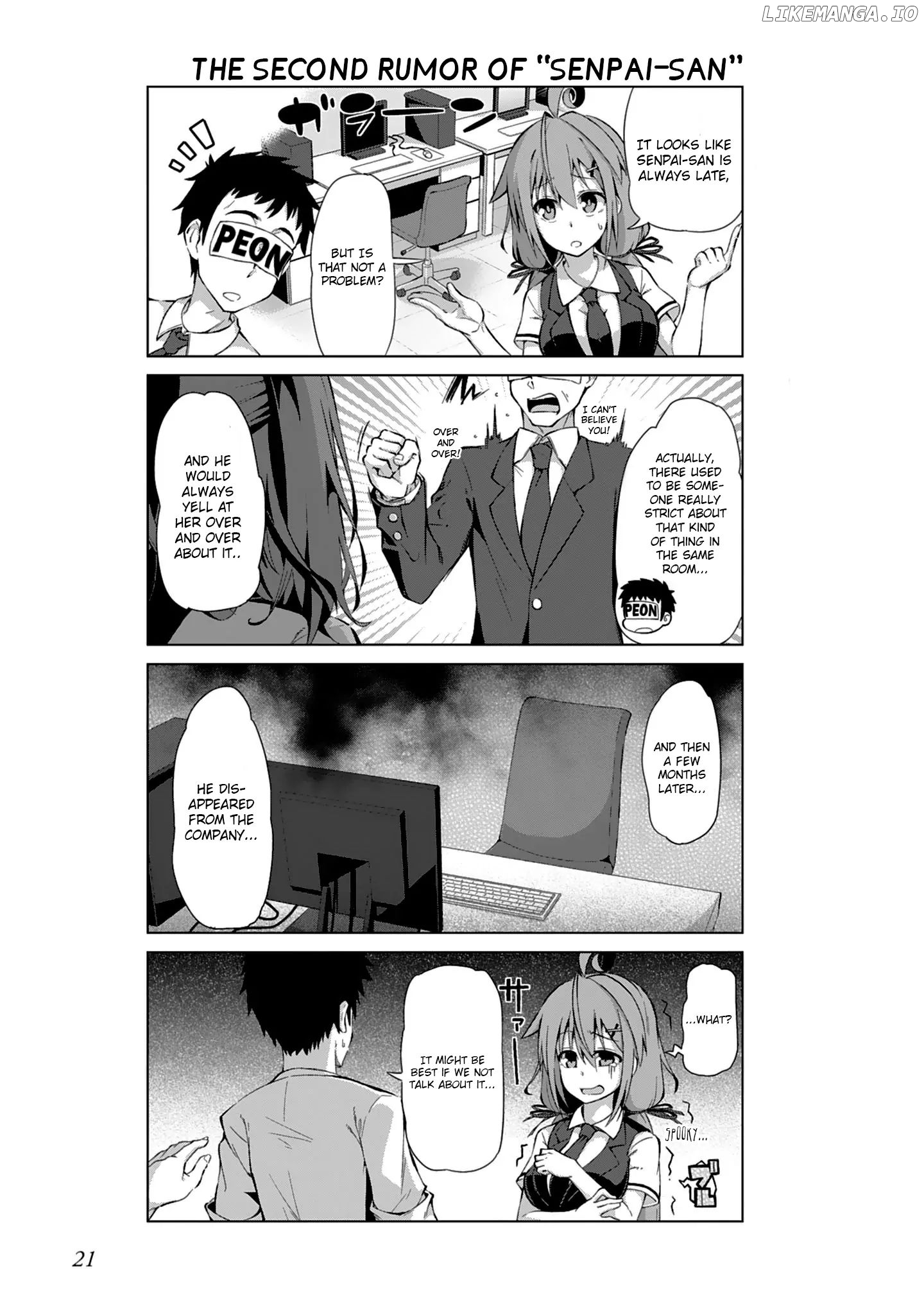 Ikinokore! Shachiku-chan chapter 2 - page 9