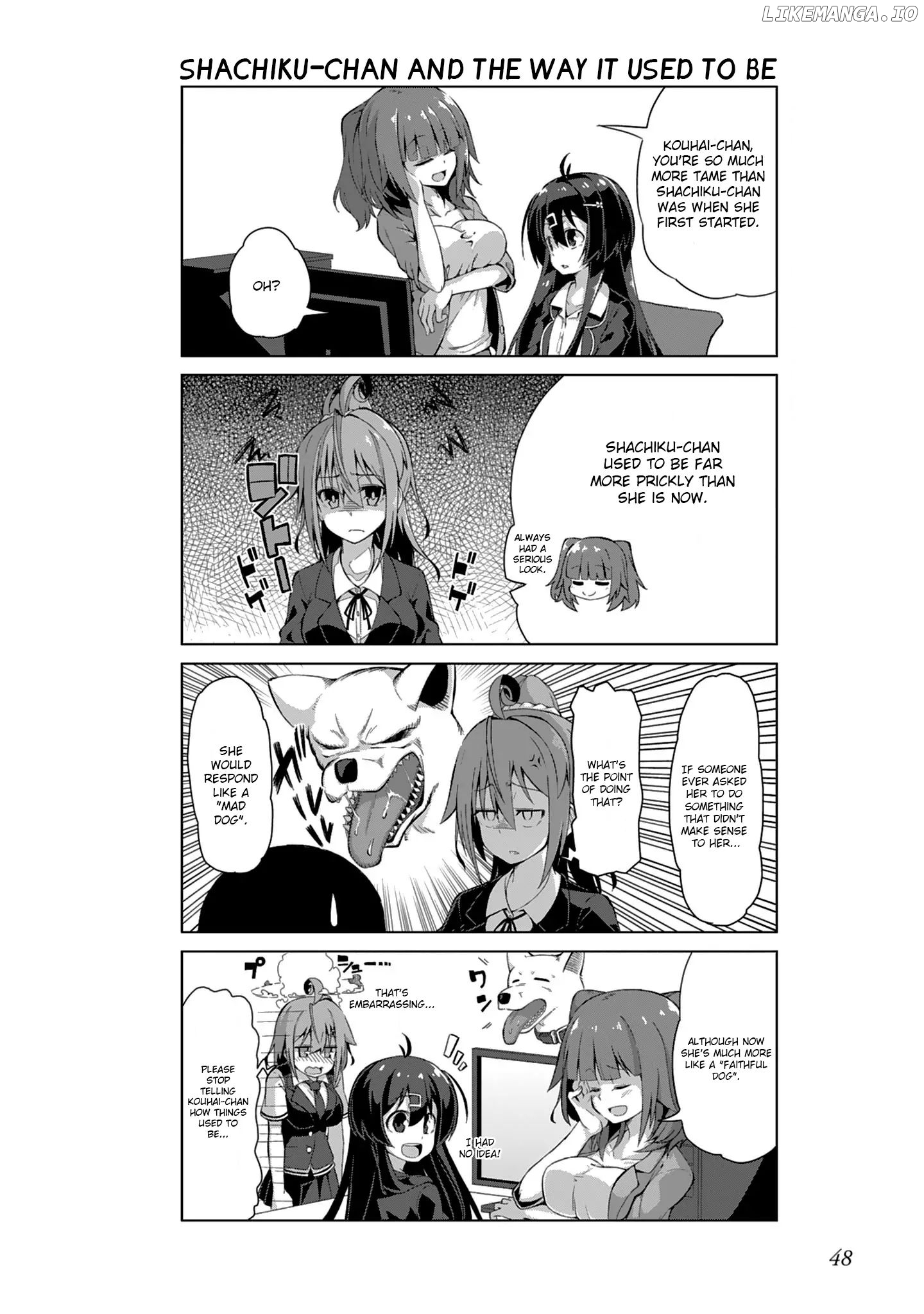 Ikinokore! Shachiku-chan chapter 5 - page 6