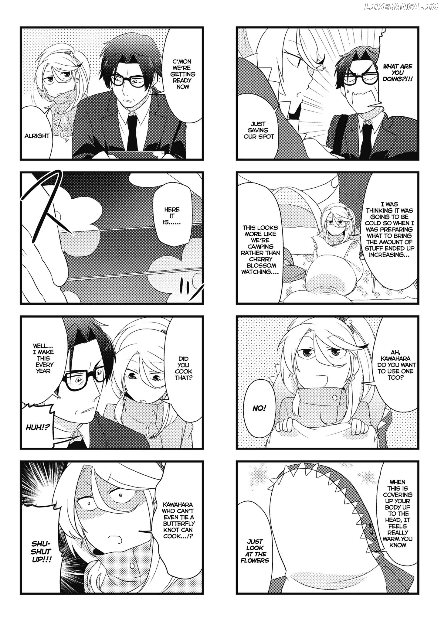 Section Manager Kawahara and his Gal Subordinate chapter 4.1 - page 2
