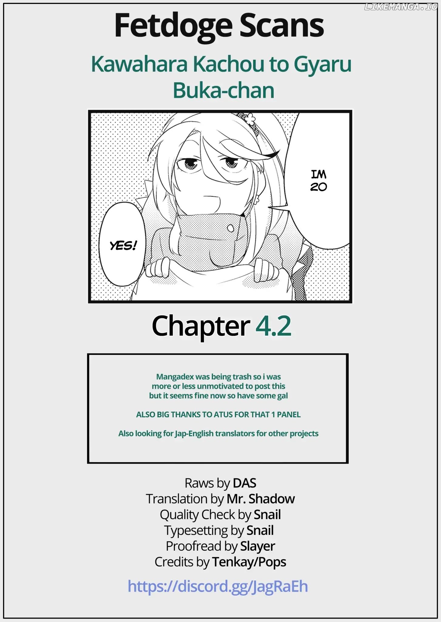 Section Manager Kawahara and his Gal Subordinate chapter 4.2 - page 4