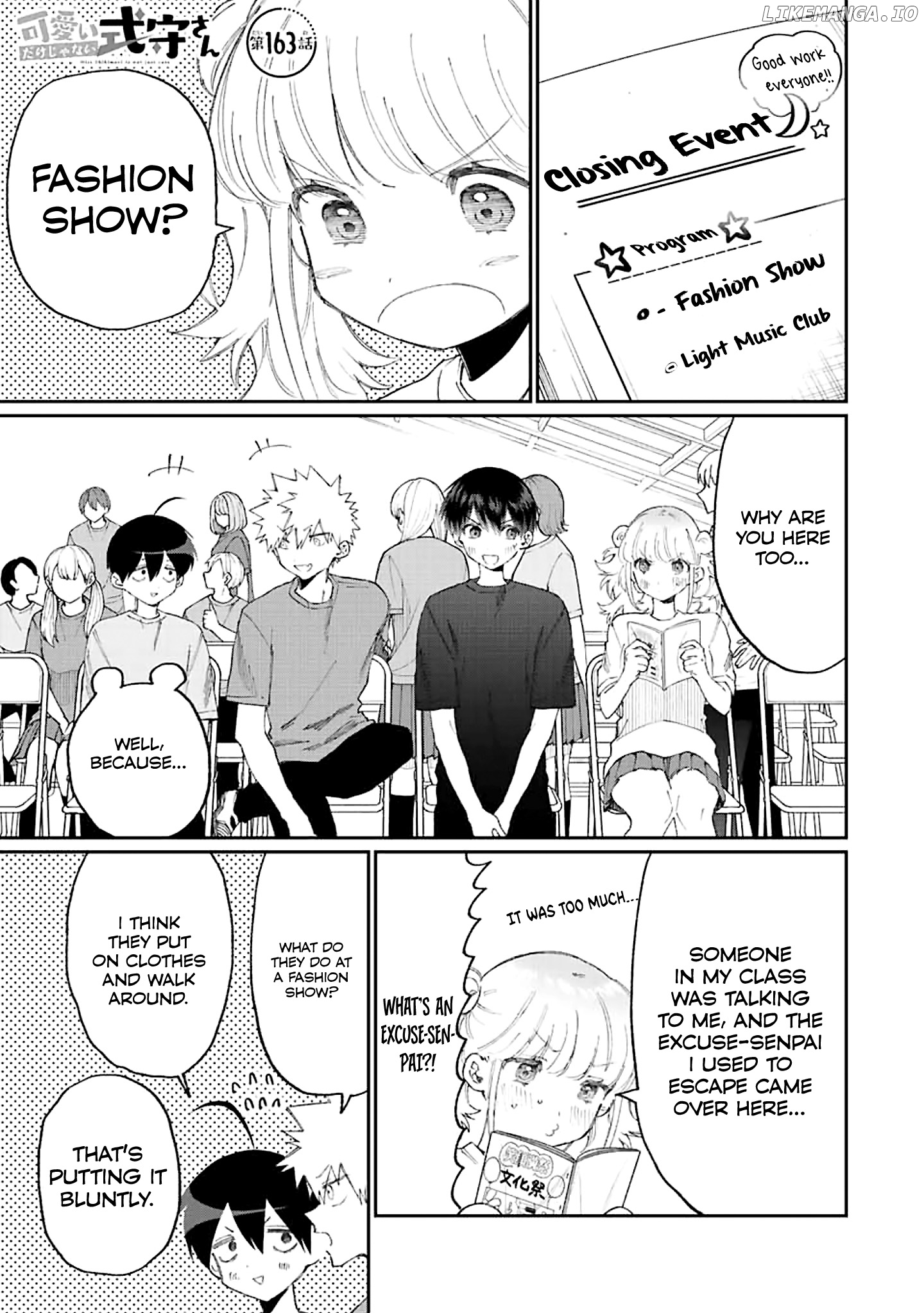 Shikimori's Not Just A Cutie chapter 163 - page 1