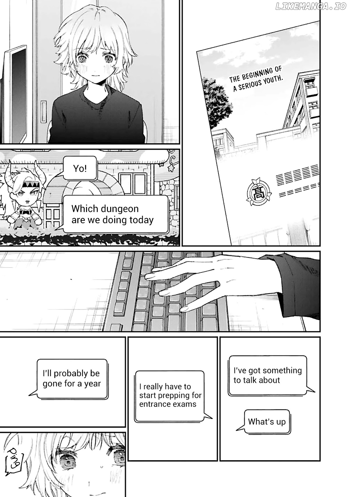 Shikimori's Not Just A Cutie chapter 137 - page 8