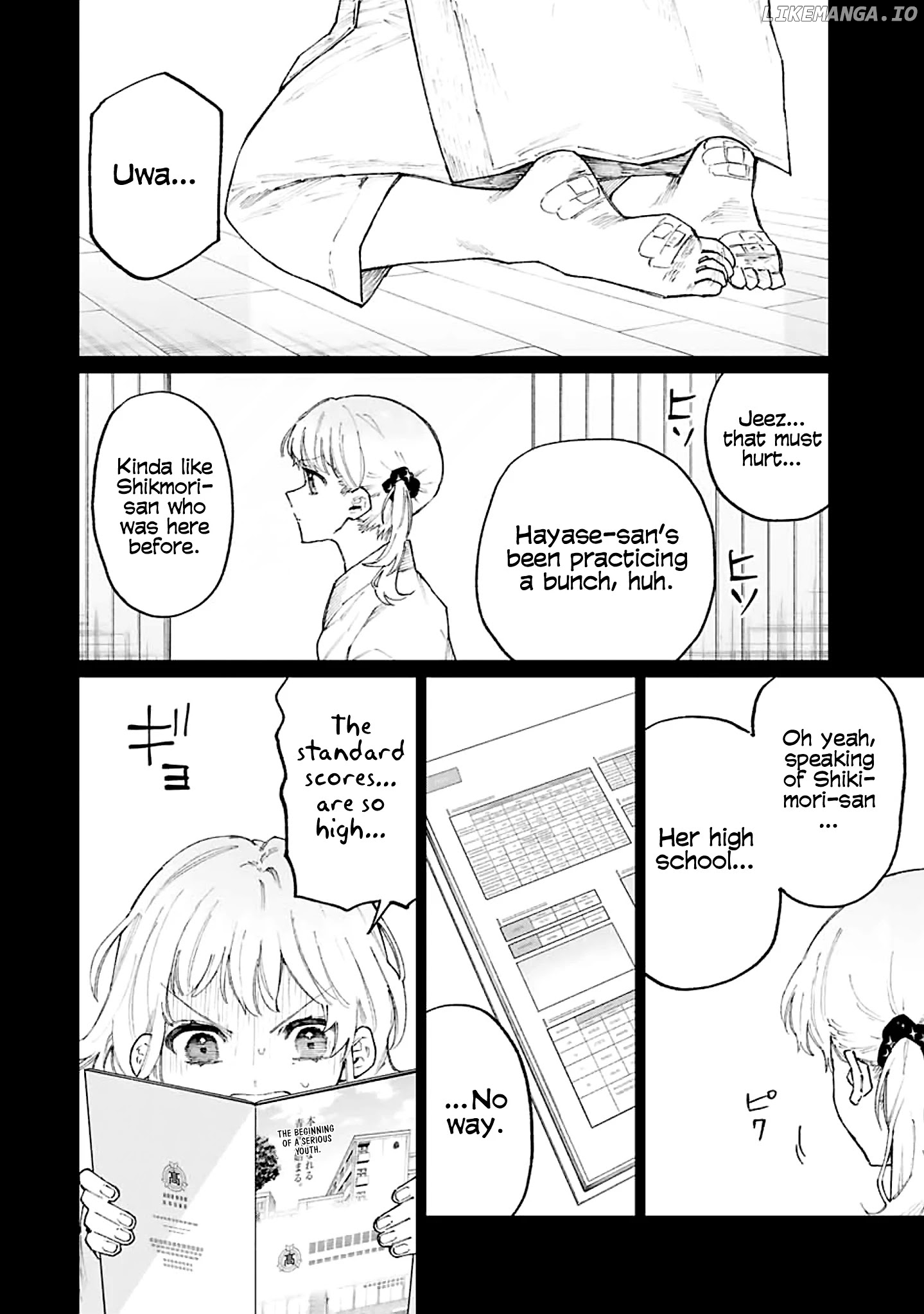 Shikimori's Not Just A Cutie chapter 133 - page 3