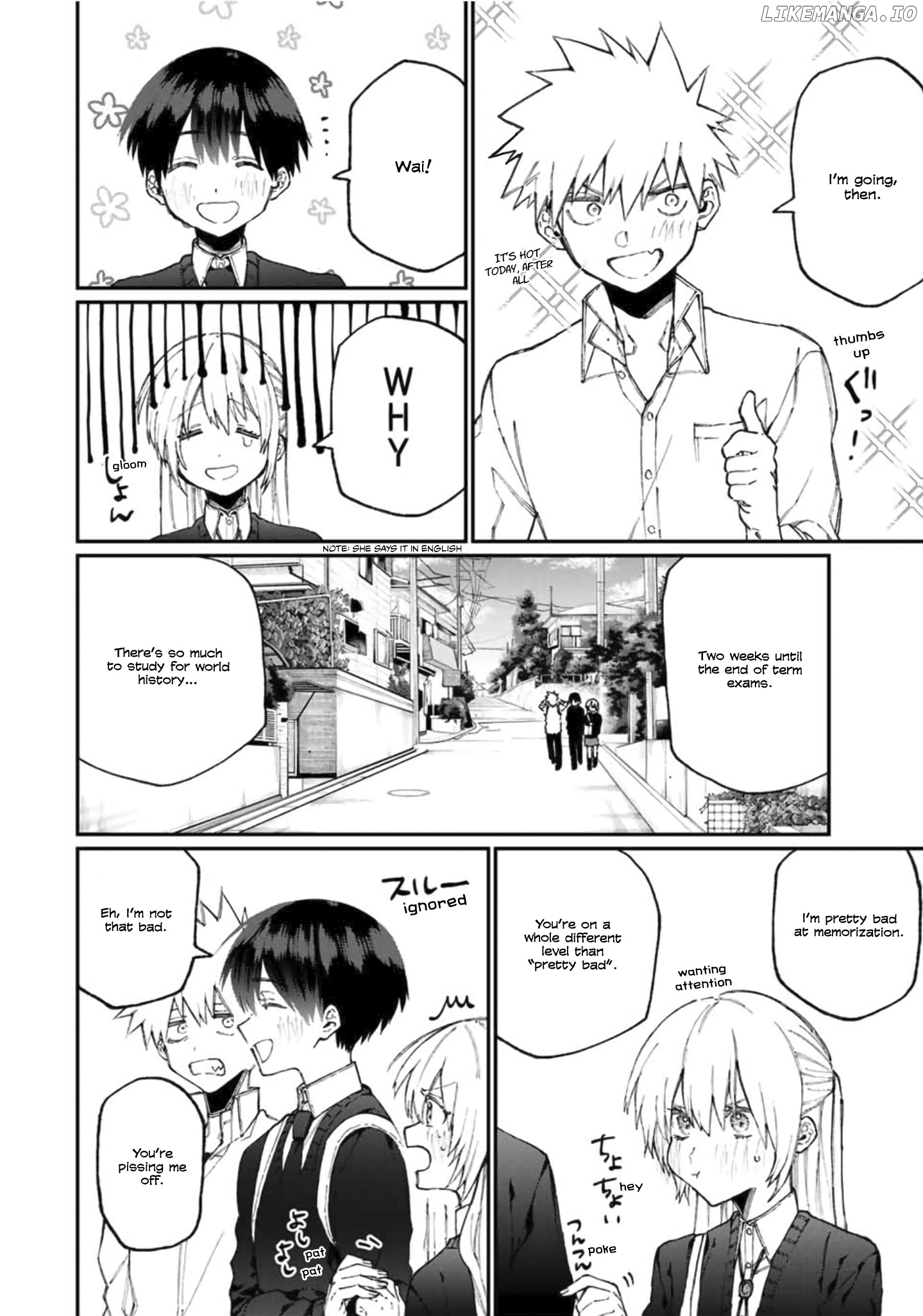 Shikimori's Not Just A Cutie chapter 64 - page 3