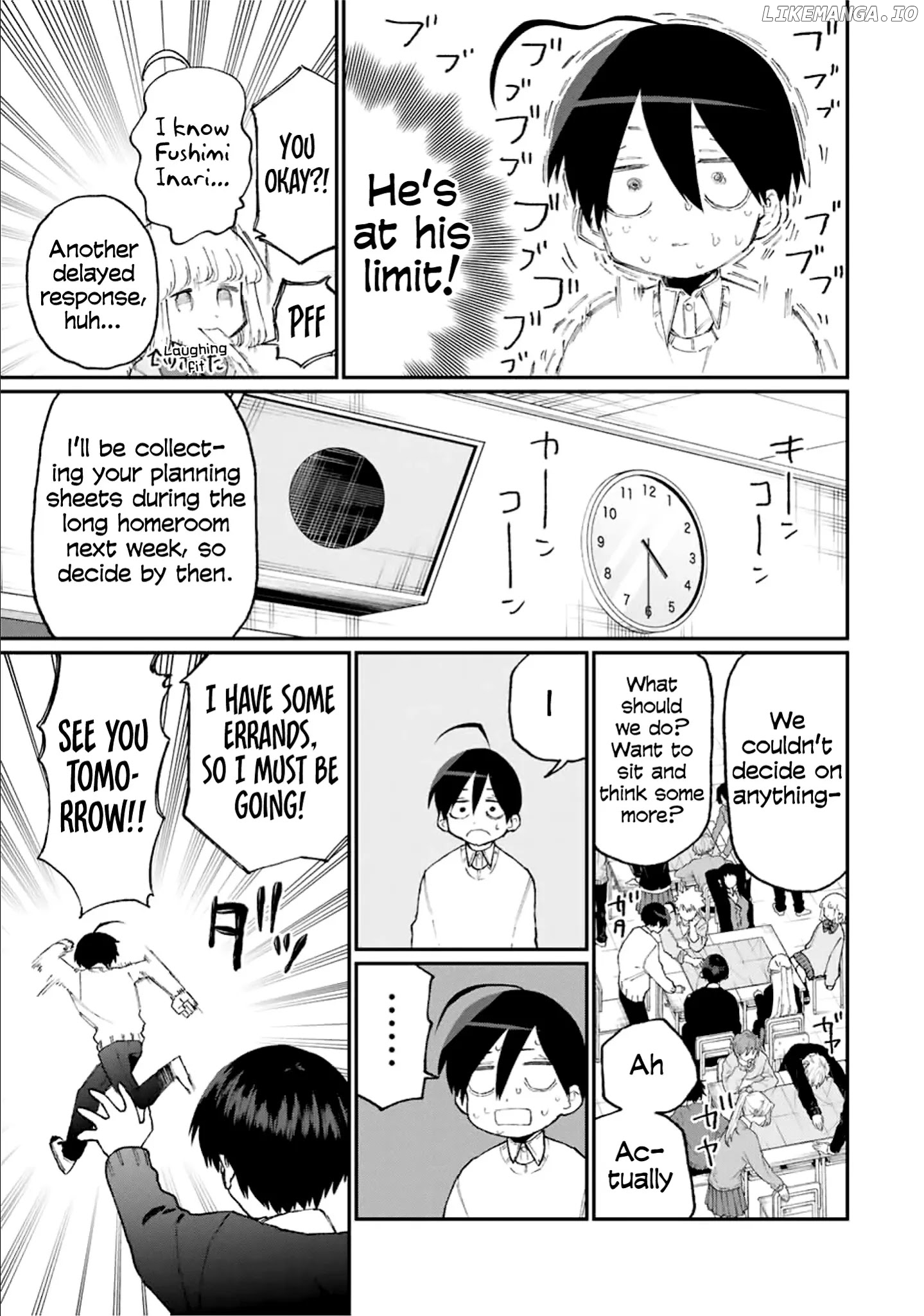 Shikimori's Not Just A Cutie chapter 84 - page 6