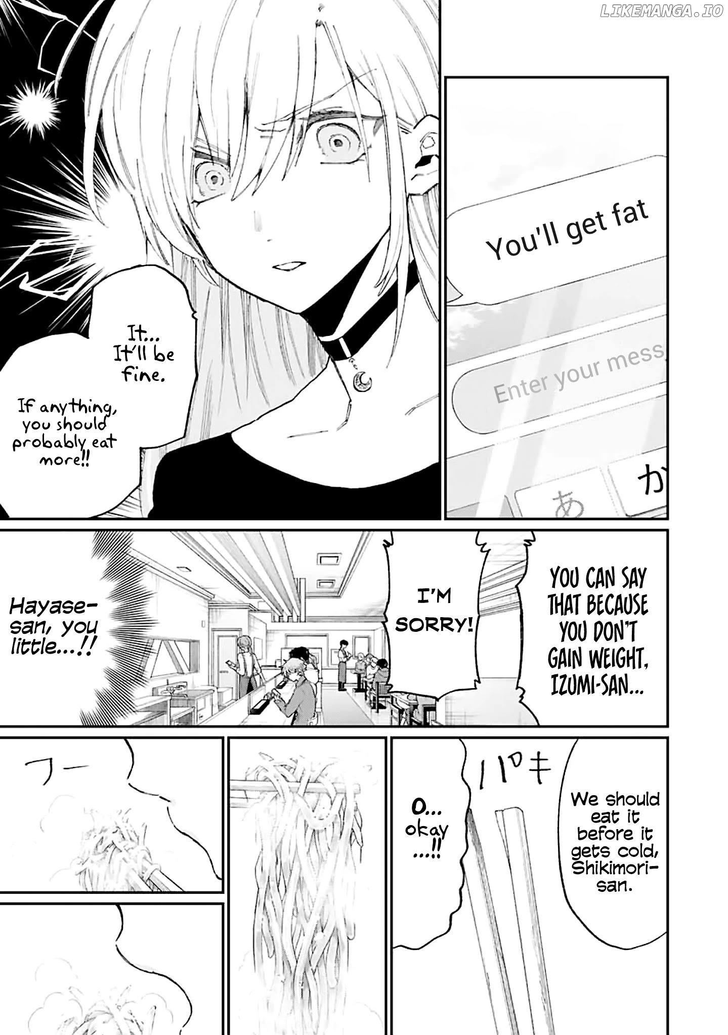 Shikimori's Not Just A Cutie chapter 134 - page 8