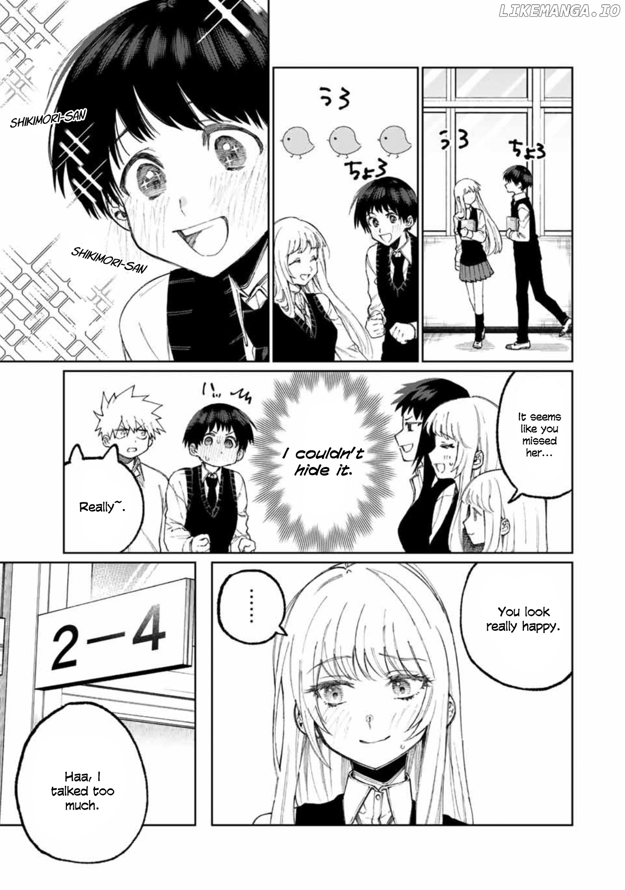 Shikimori's Not Just A Cutie chapter 49 - page 4