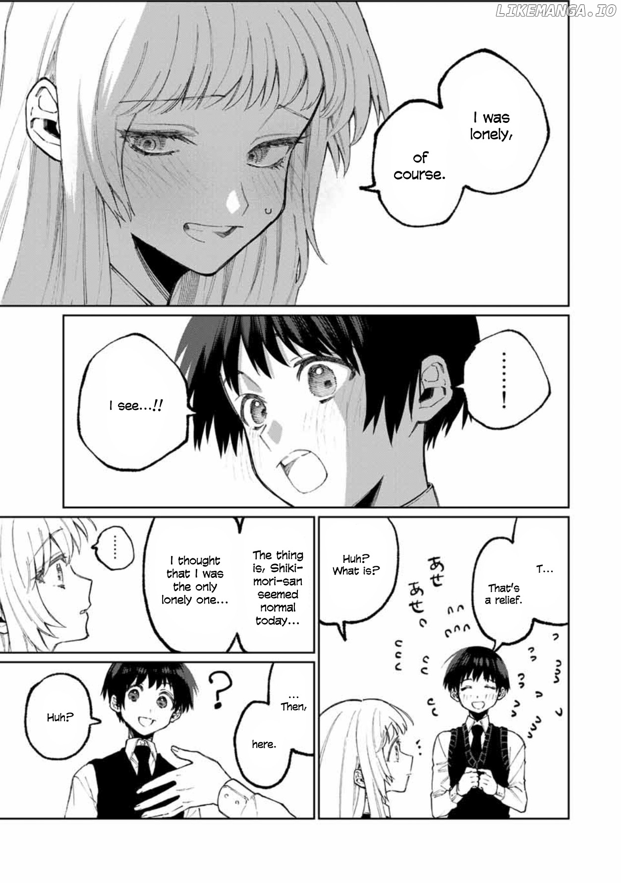 Shikimori's Not Just A Cutie chapter 49 - page 8