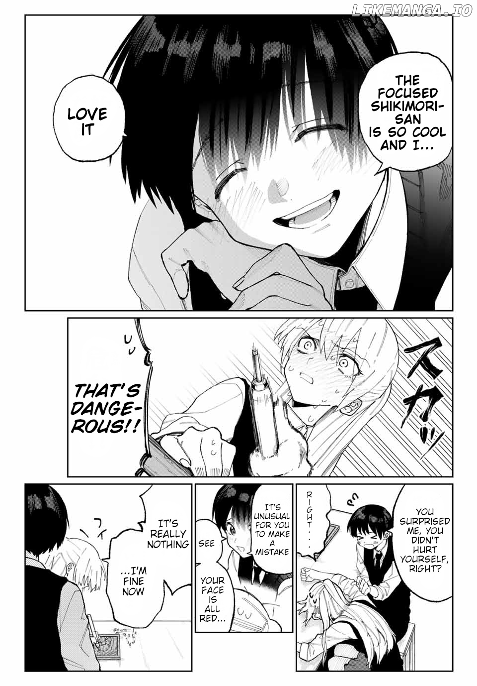 Shikimori's Not Just A Cutie chapter 21 - page 8