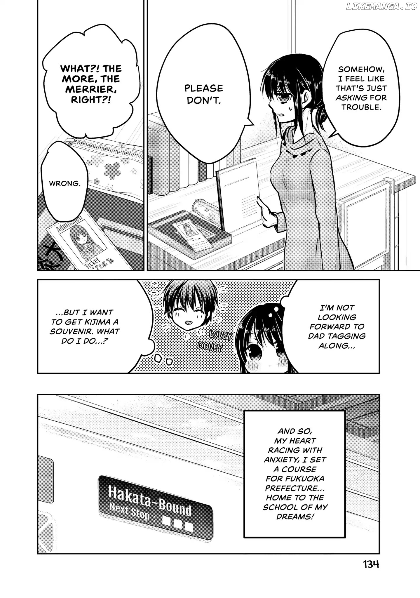 Ao-chan Can't Study! chapter 35.1 - page 5