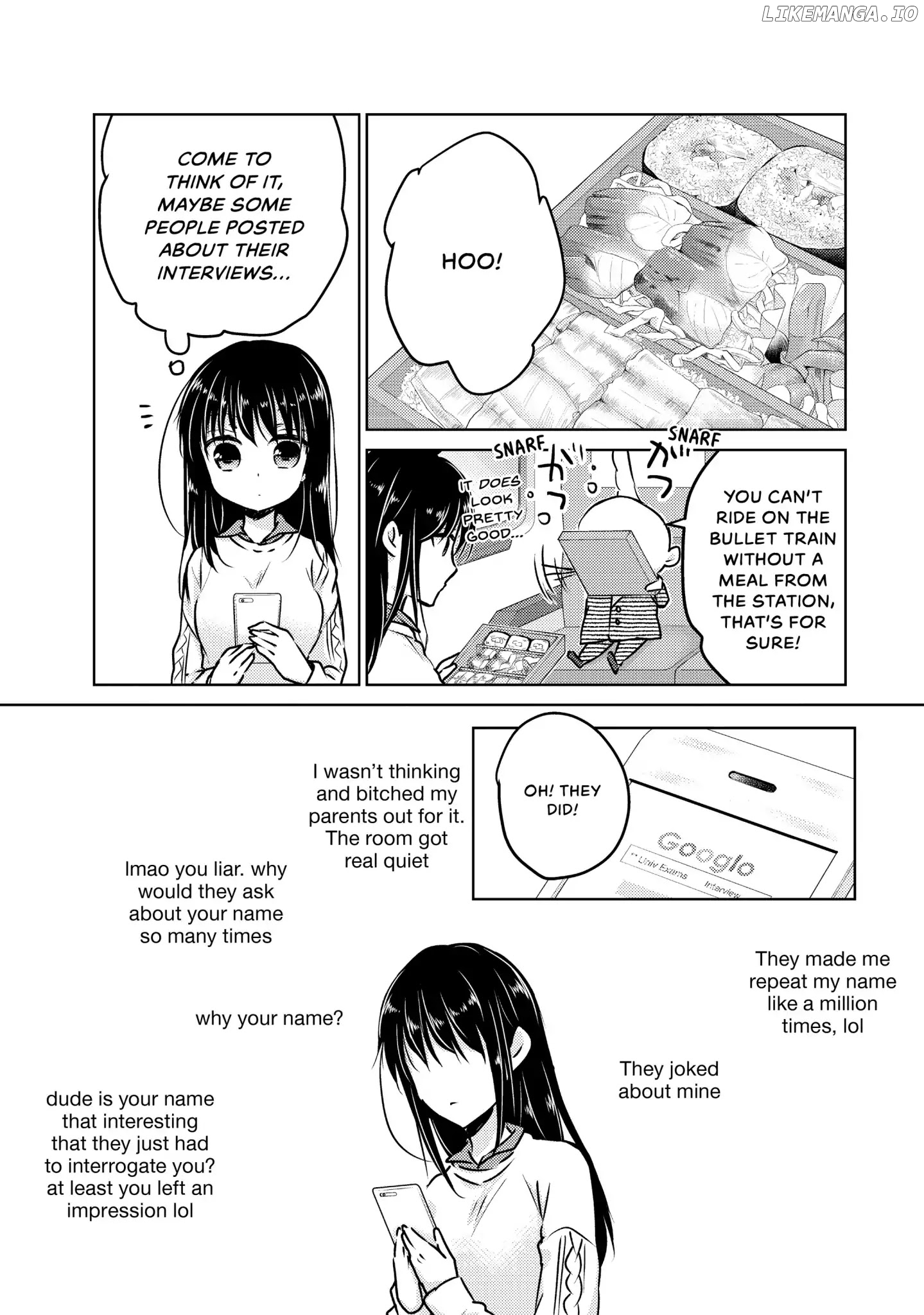 Ao-chan Can't Study! chapter 35.1 - page 6