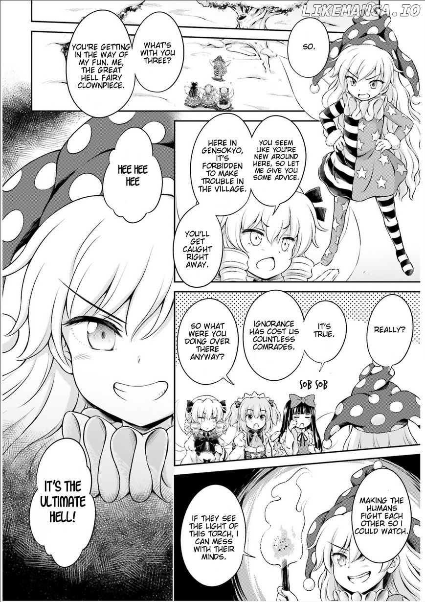 Touhou Sangetsusei - Visionary Fairies in Shrine. chapter 1 - page 21