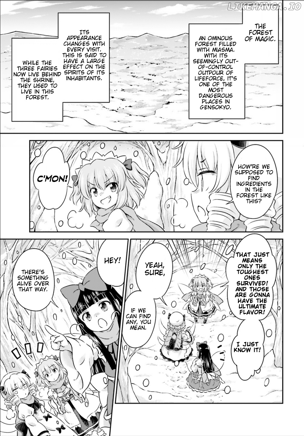Touhou Sangetsusei - Visionary Fairies in Shrine. chapter 9 - page 3