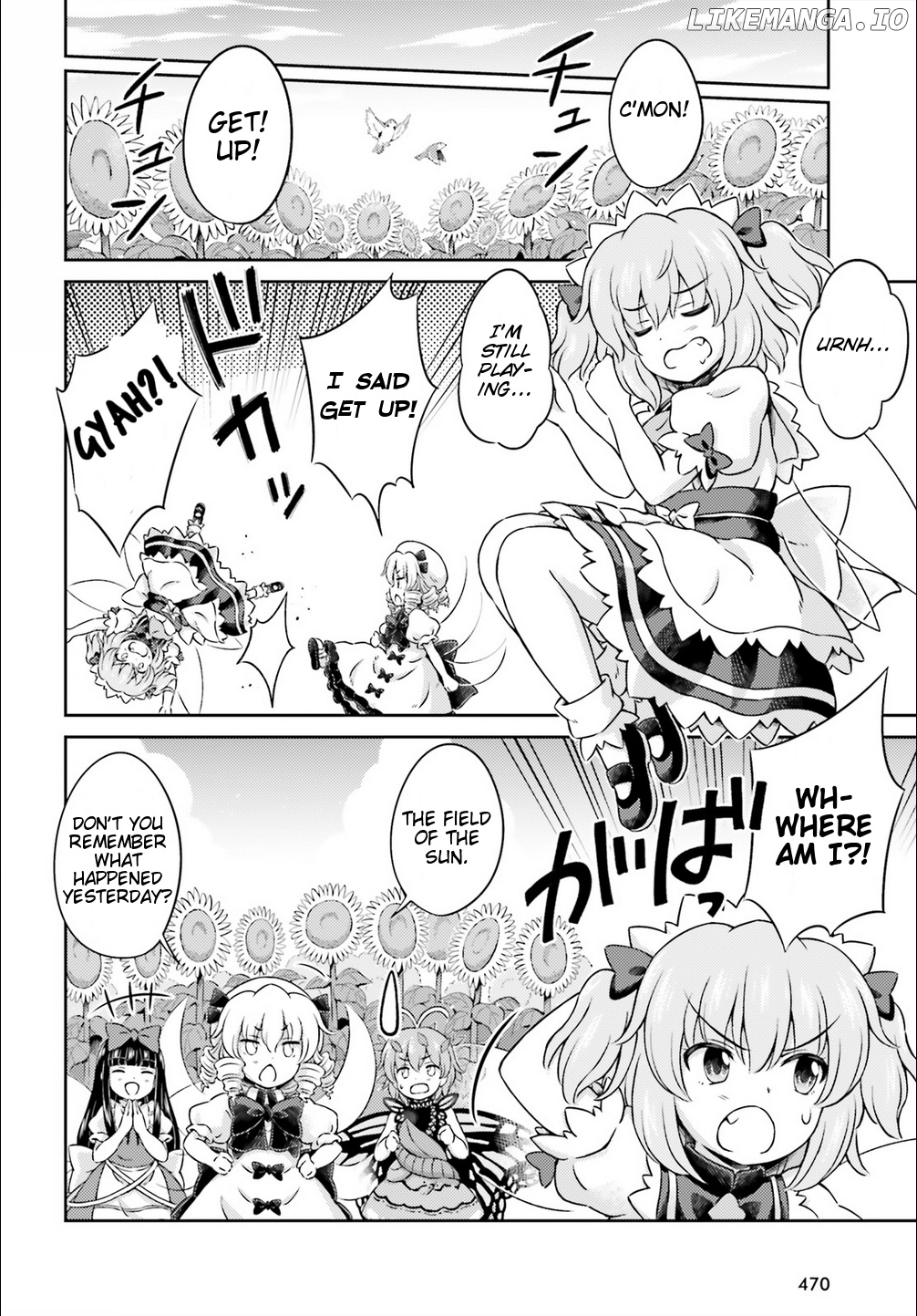 Touhou Sangetsusei - Visionary Fairies in Shrine. chapter 8 - page 21