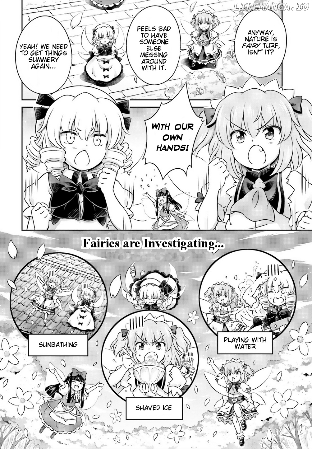 Touhou Sangetsusei - Visionary Fairies in Shrine. chapter 8 - page 4