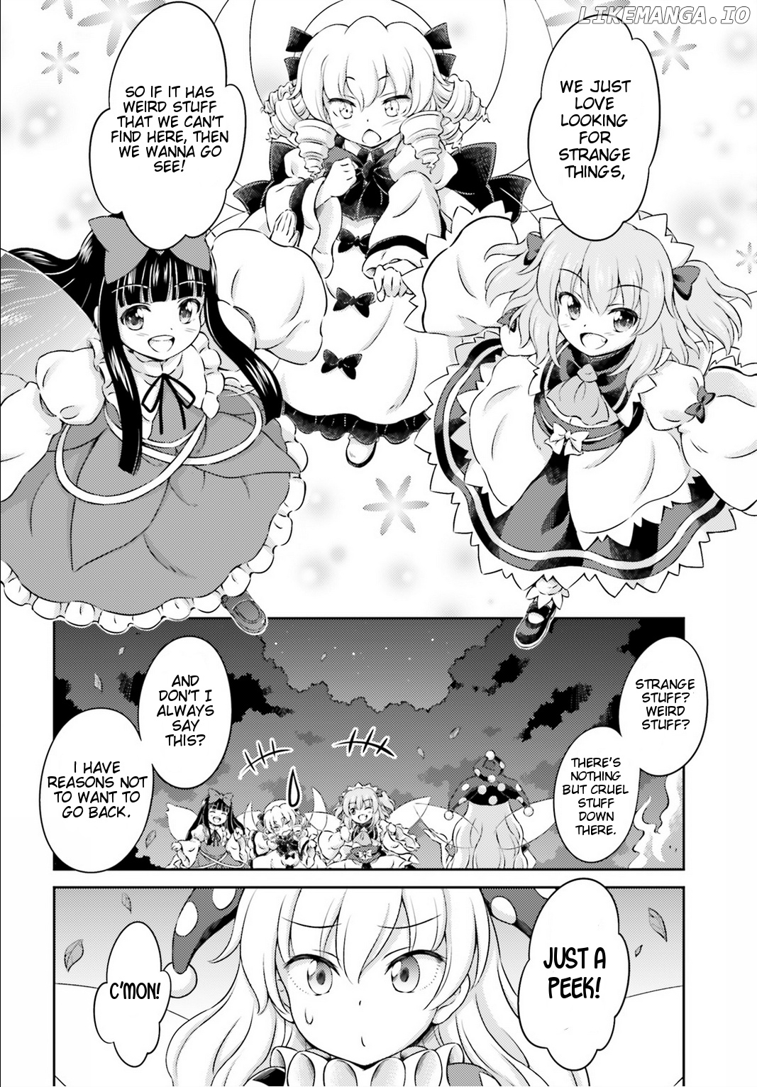 Touhou Sangetsusei - Visionary Fairies in Shrine. chapter 4 - page 18