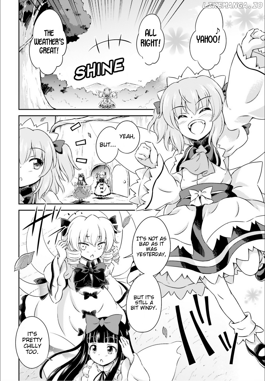 Touhou Sangetsusei - Visionary Fairies in Shrine. chapter 4 - page 4