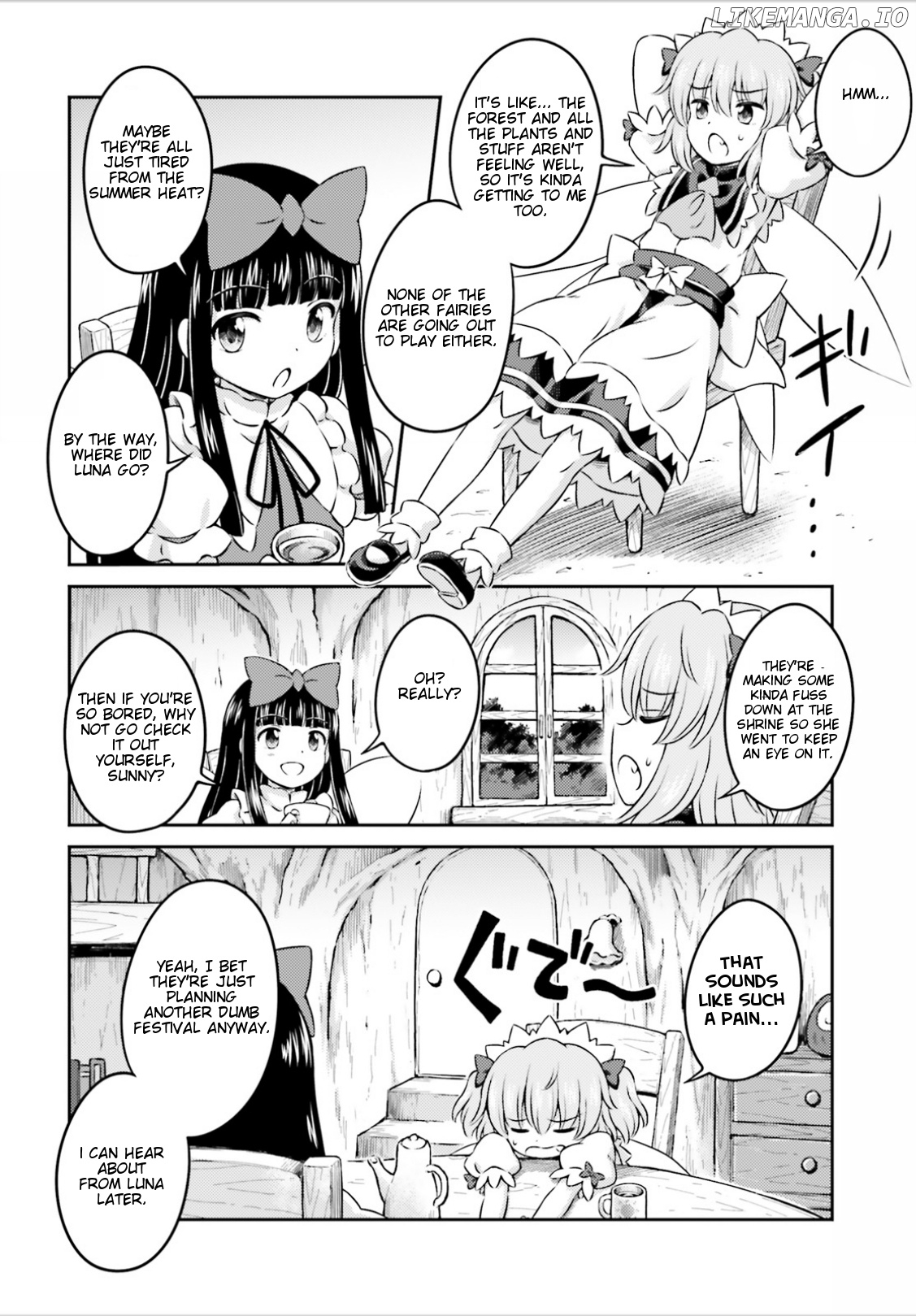 Touhou Sangetsusei - Visionary Fairies in Shrine. chapter 13 - page 8