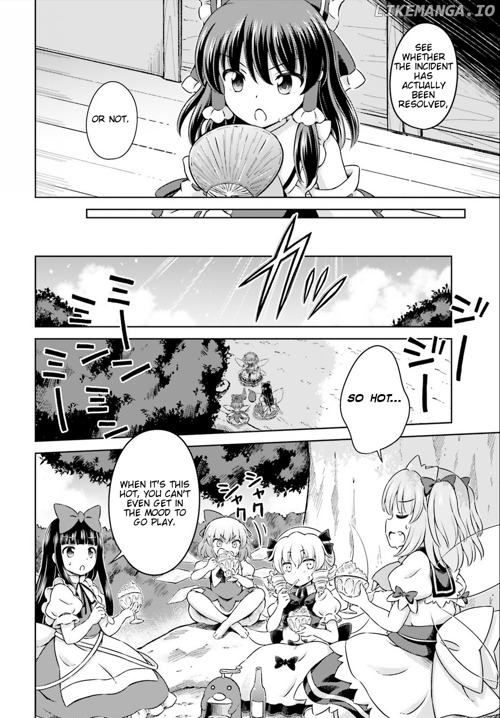 Touhou Sangetsusei - Visionary Fairies in Shrine. chapter 12 - page 4