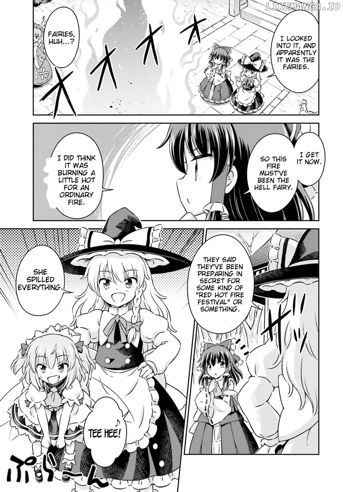 Touhou Sangetsusei - Visionary Fairies in Shrine. chapter 9.5 - page 5