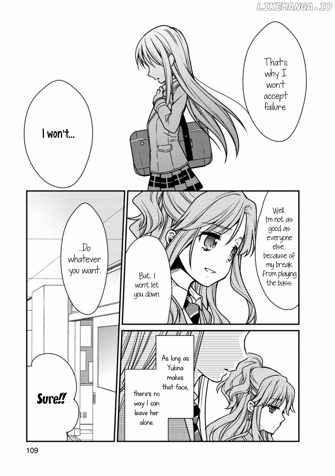 BanG Dream! Girls Band Party! Roselia Stage chapter 3 - page 9