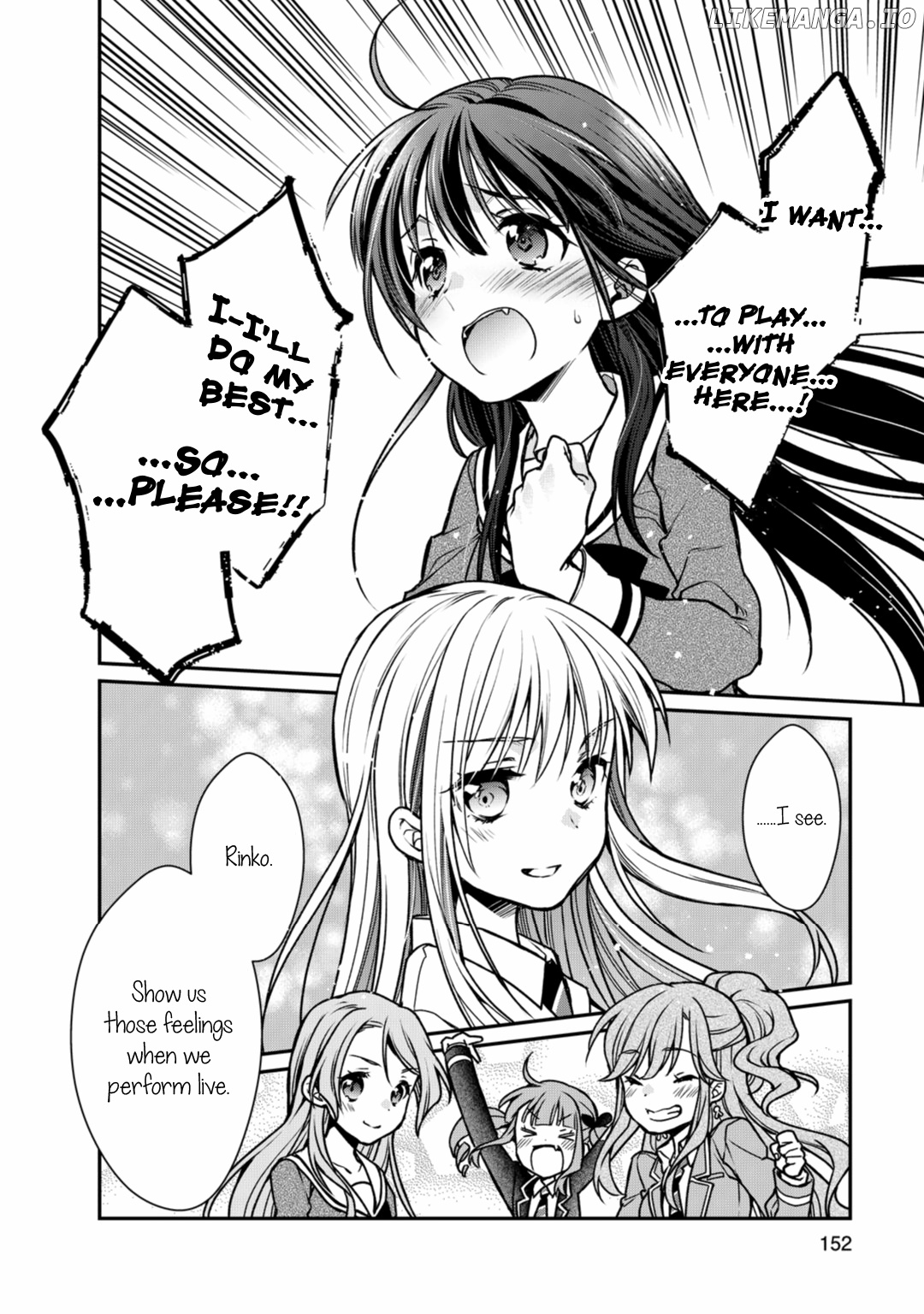 BanG Dream! Girls Band Party! Roselia Stage chapter 4 - page 22