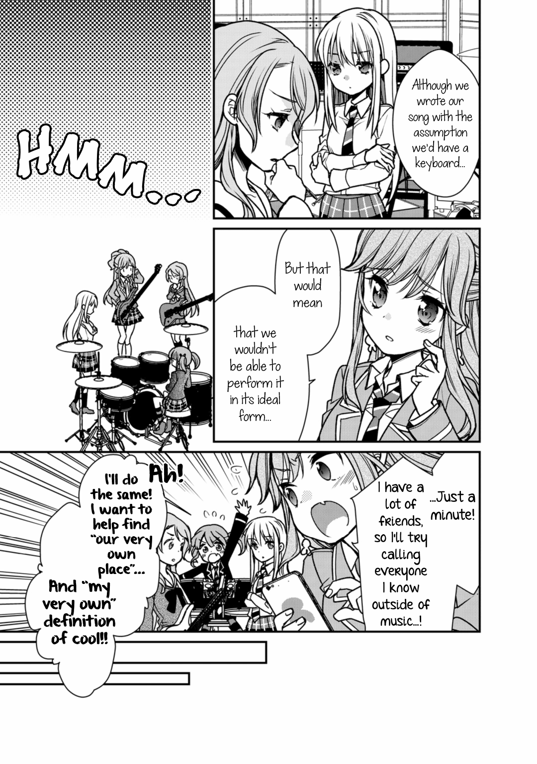 BanG Dream! Girls Band Party! Roselia Stage chapter 4 - page 3