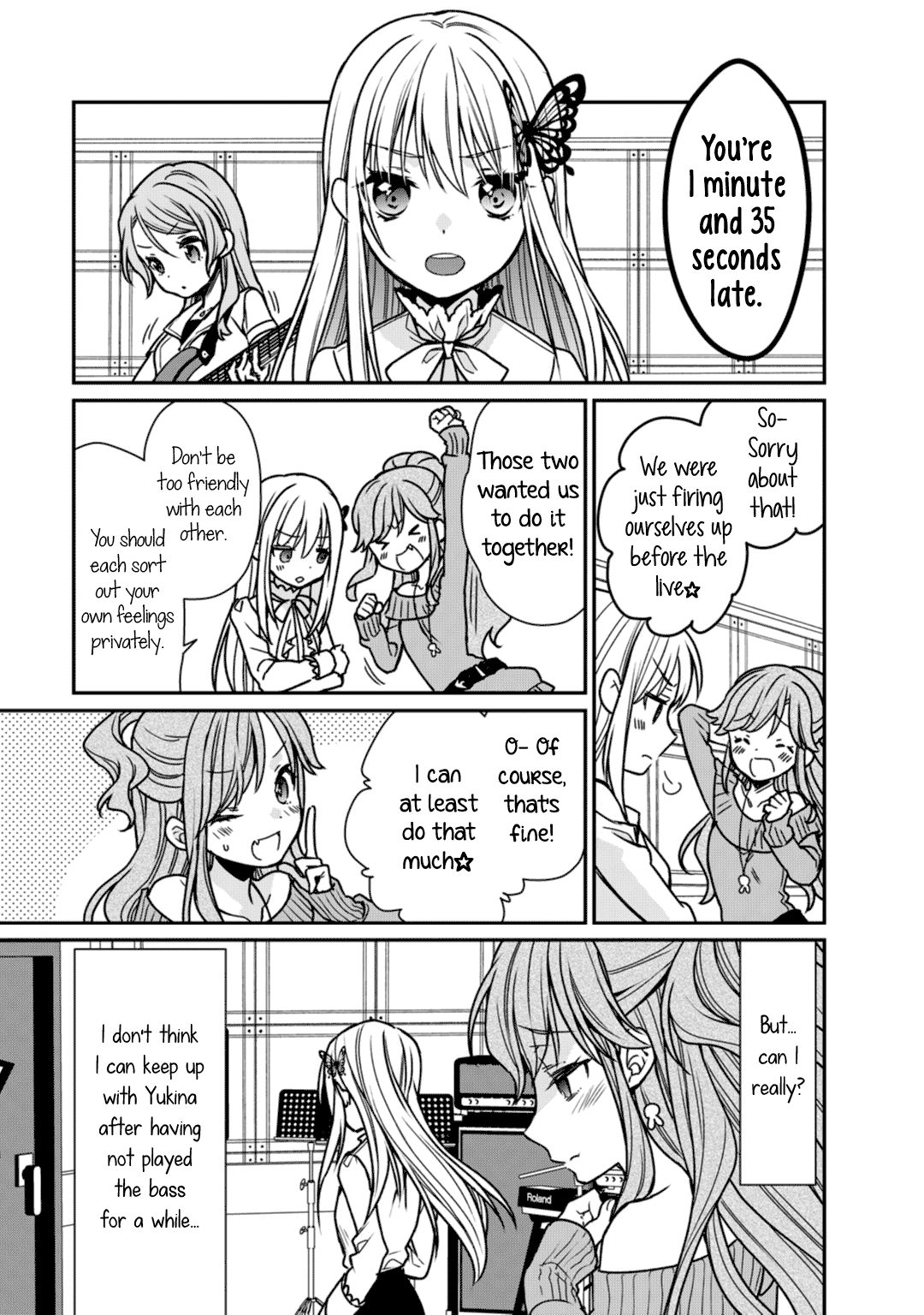 BanG Dream! Girls Band Party! Roselia Stage chapter 5 - page 9
