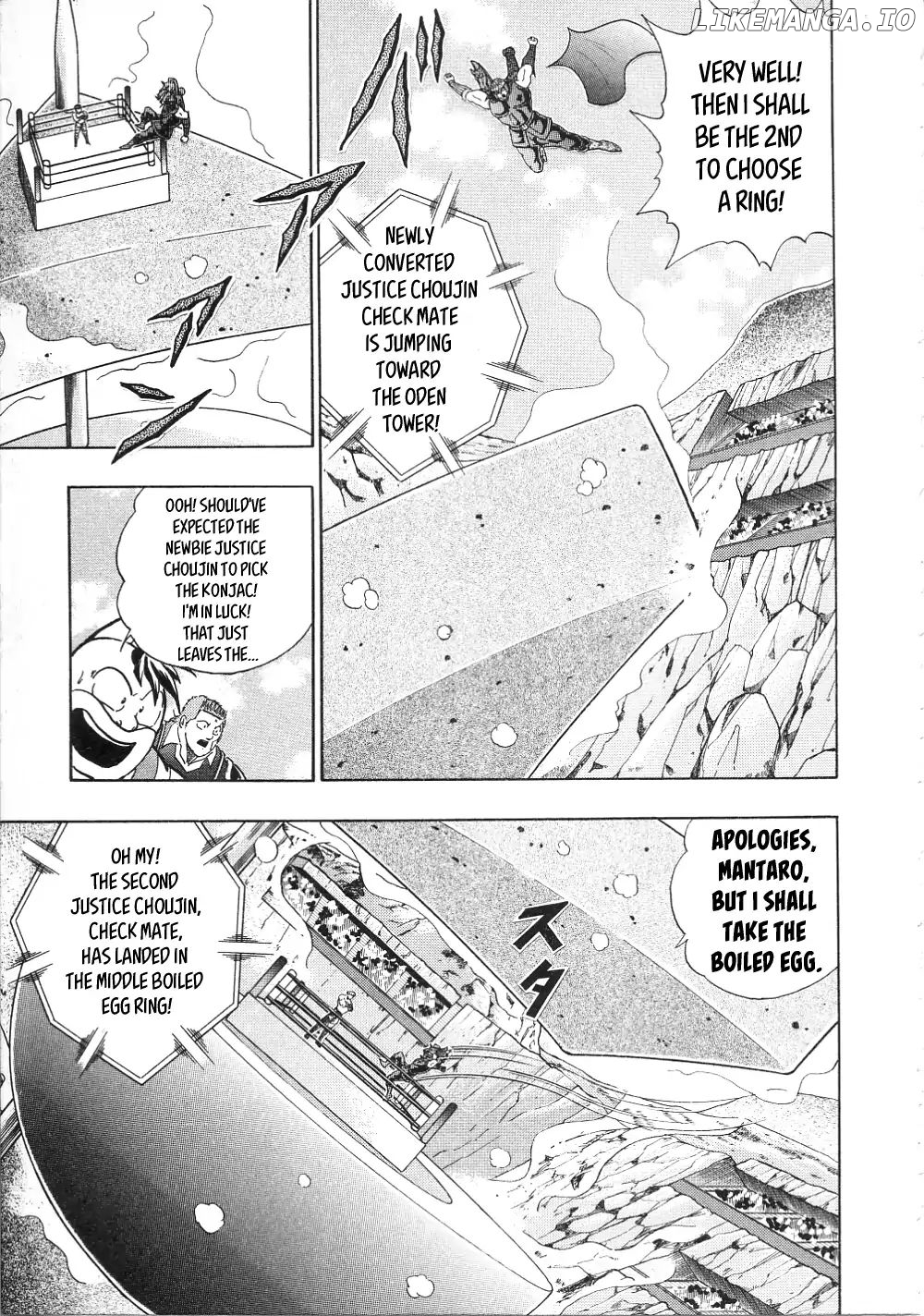 Kinnikuman Ii Sei: All Choujin Daishingeki chapter 14 - page 9