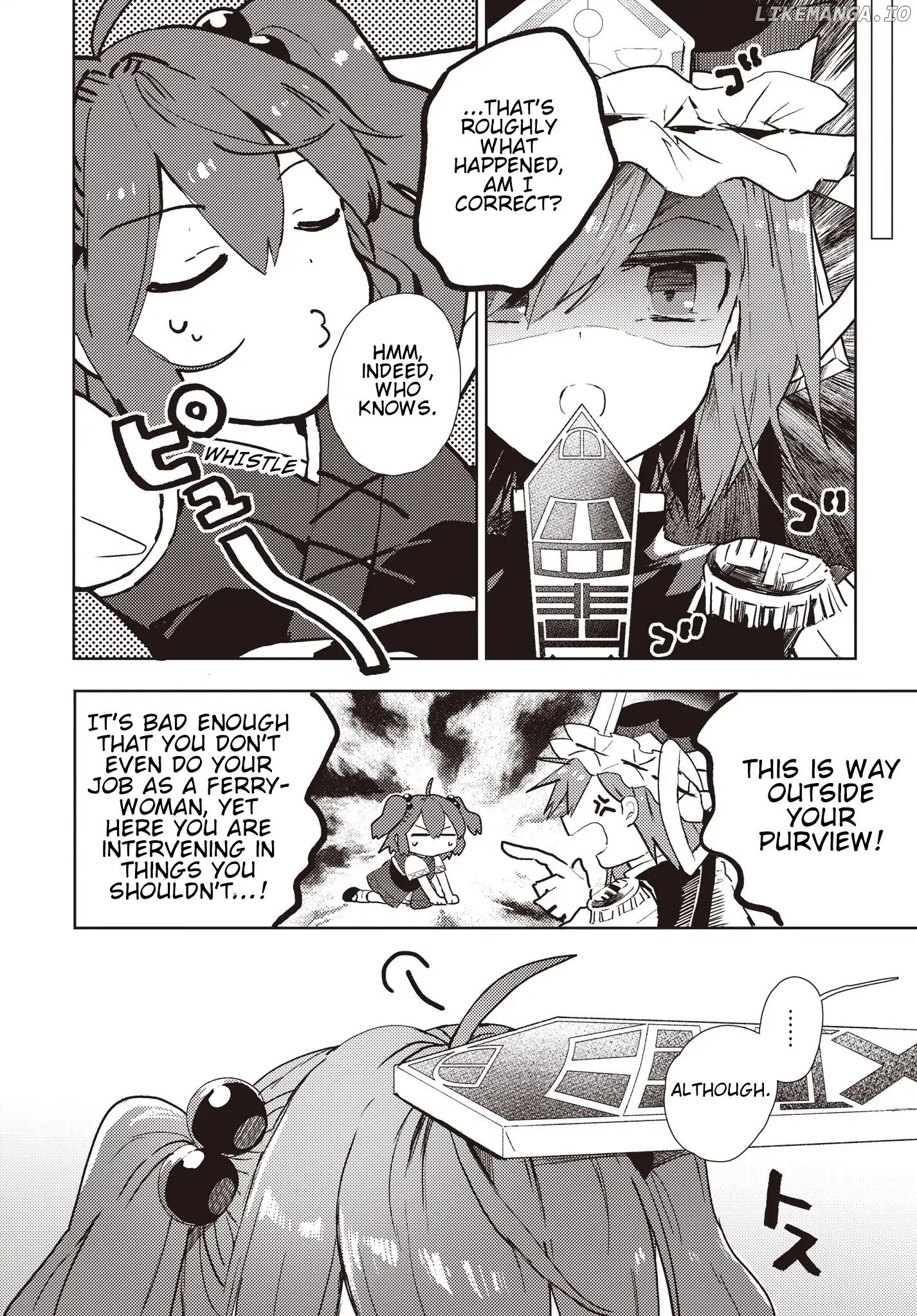 The Shinigami's Rowing Her Boat as Usual - Touhou chapter 1 - page 19