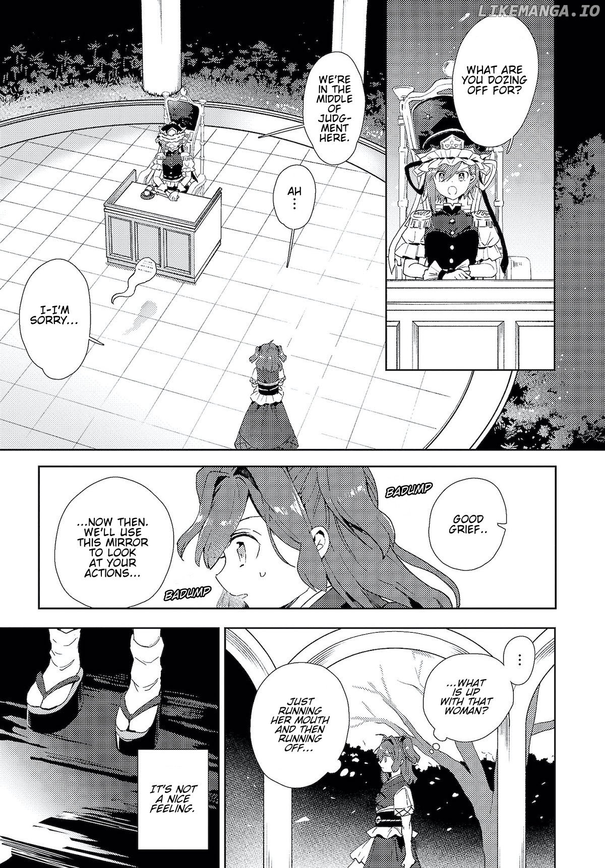 The Shinigami's Rowing Her Boat as Usual - Touhou chapter 5 - page 15