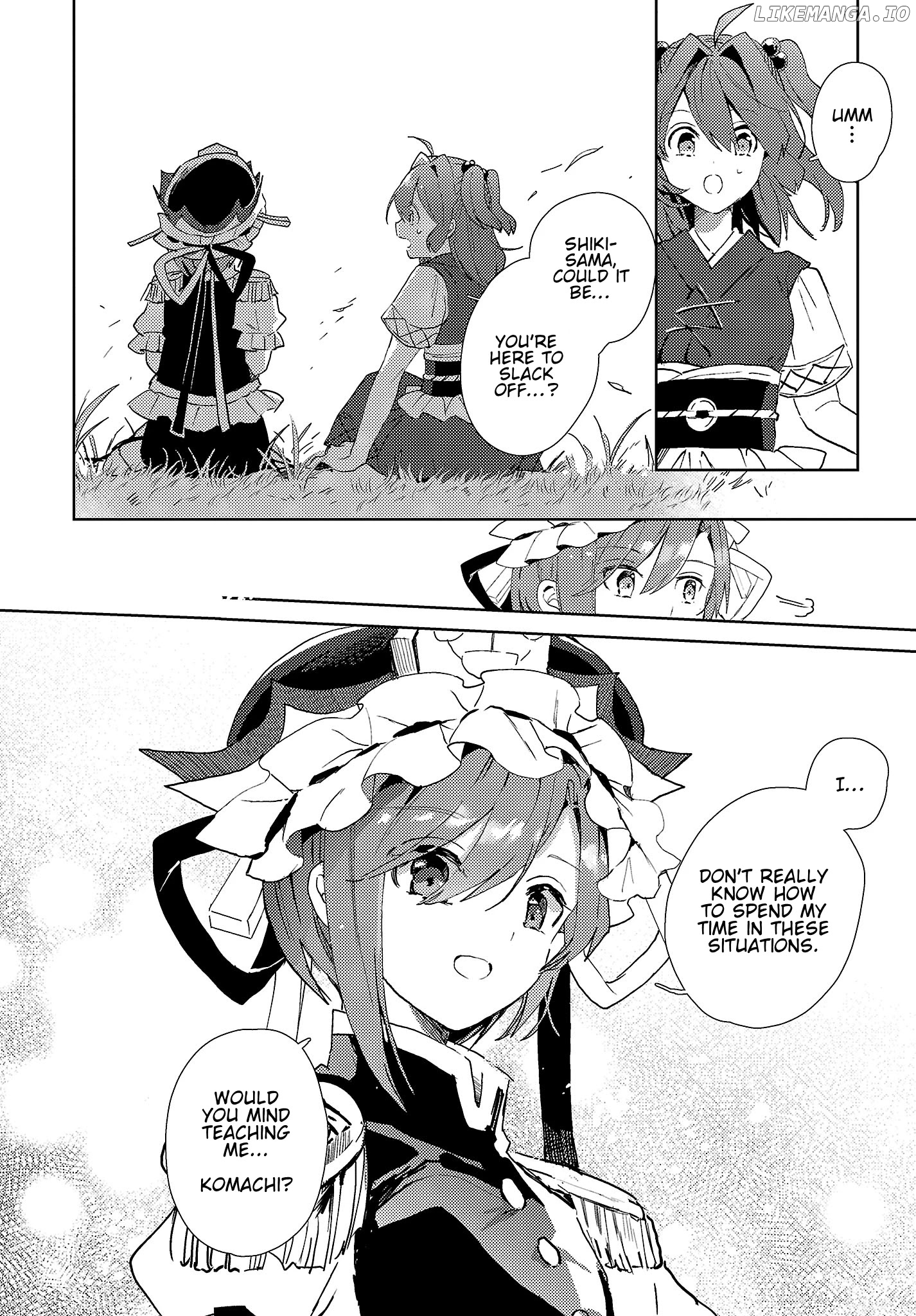 The Shinigami's Rowing Her Boat as Usual - Touhou chapter 6 - page 18