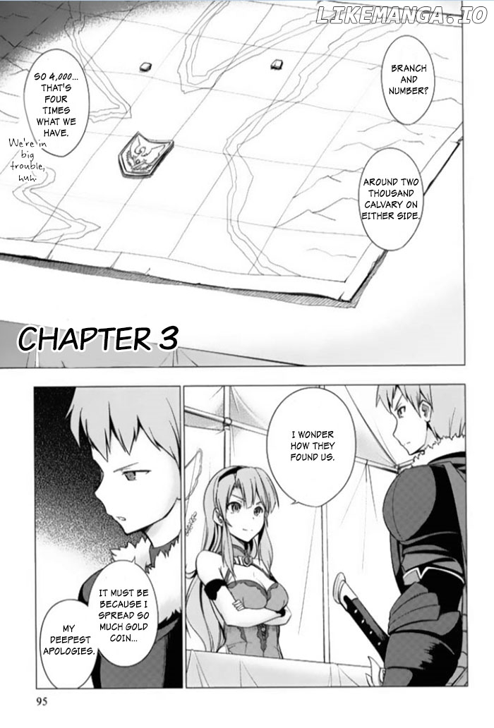 Tsurugi No Joou To Rakuin No Ko chapter 3 - page 1