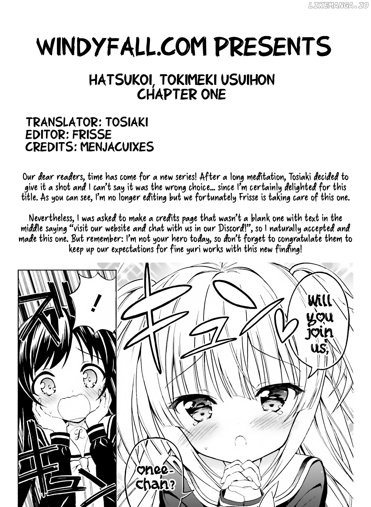 Hatsukoi, Tokimeki Usuihon chapter 1 - page 25