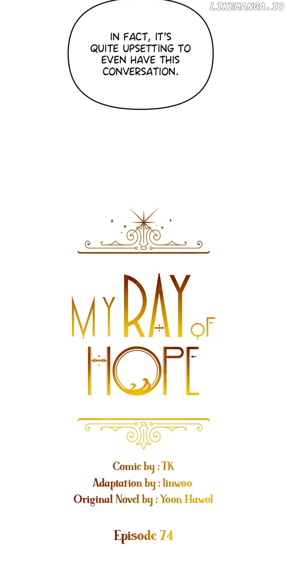 My Ray of Hope Chapter 74 - page 6