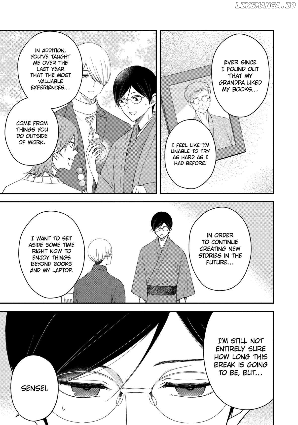 My Housemate Sano-kun Is Just My Editor Chapter 27 - page 29