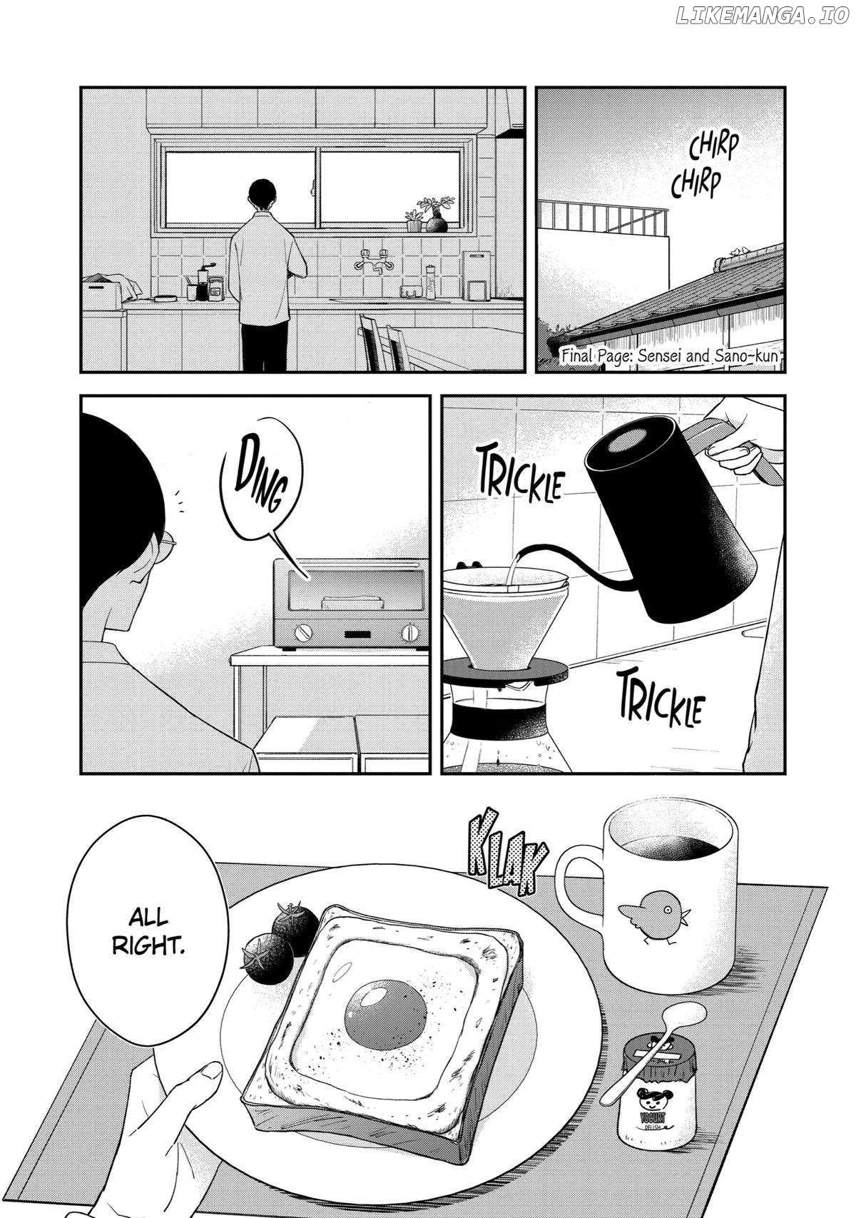My Housemate Sano-kun Is Just My Editor Chapter 28 - page 1