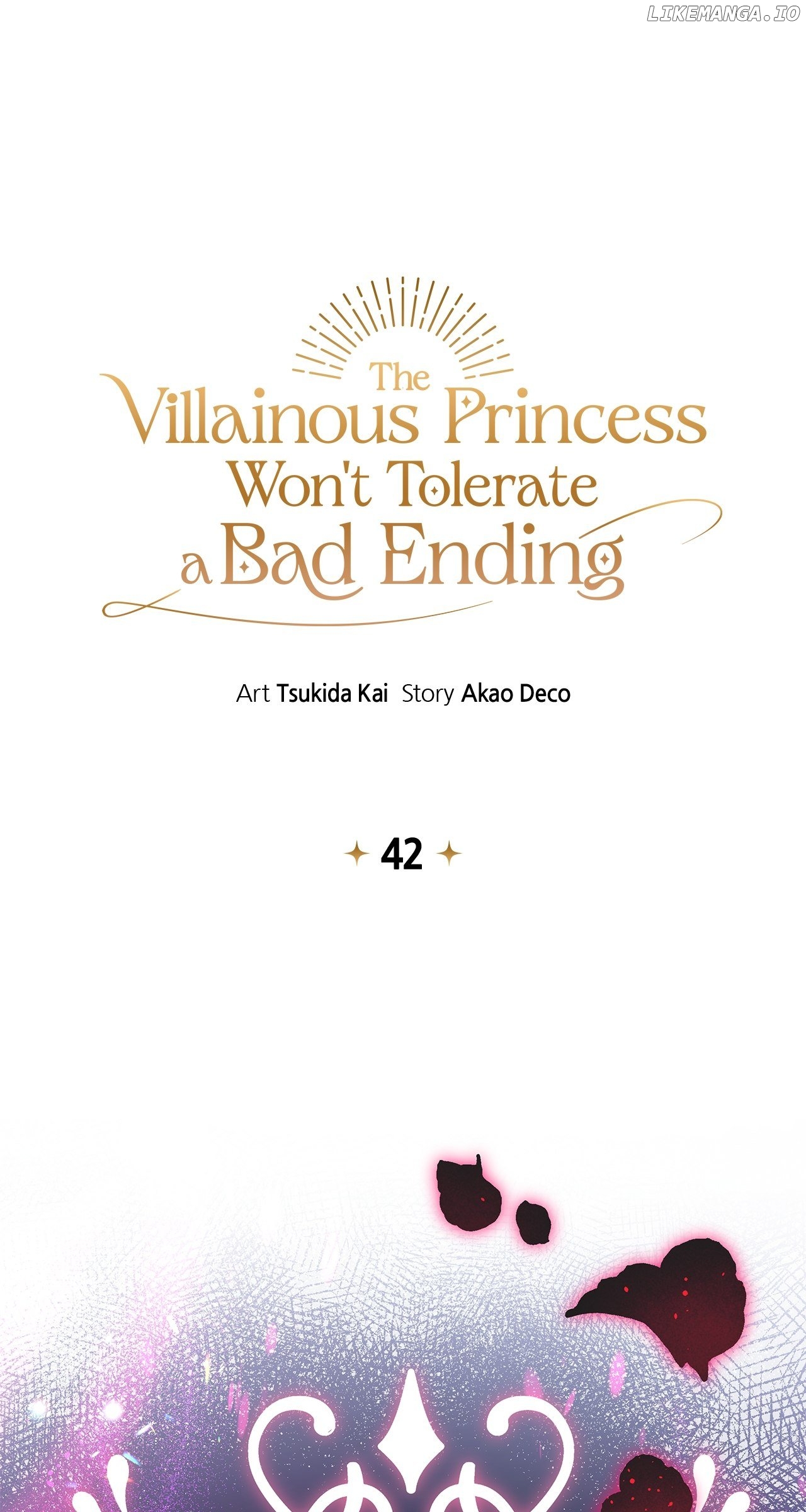 The Villainous Princess Won't Tolerate a Bad Ending Chapter 42 - page 2
