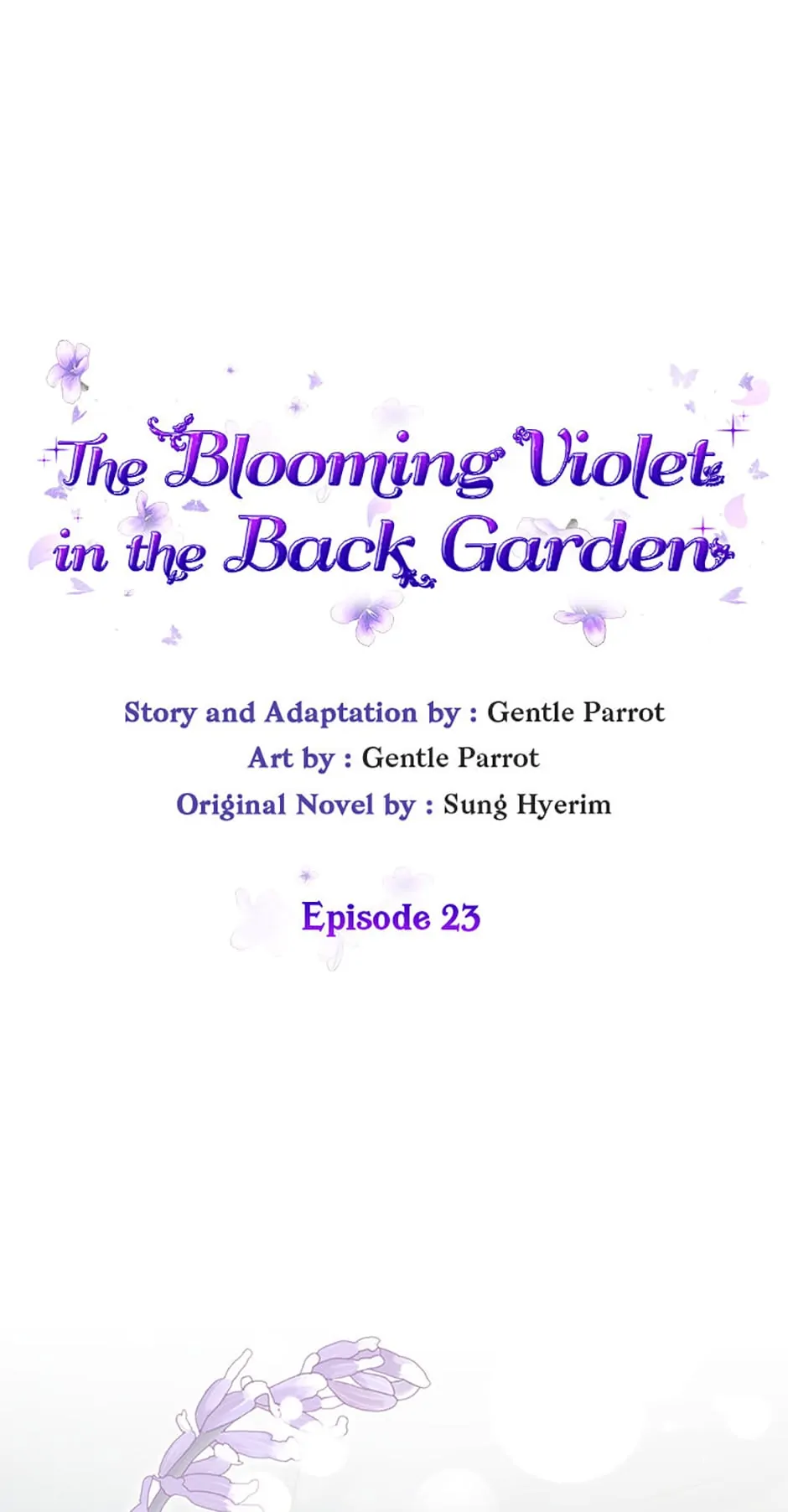 The Blooming Violet in the Back Garden Chapter 23 - page 19