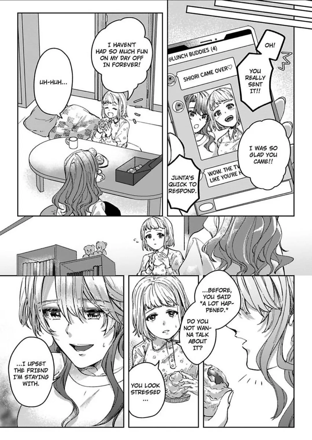 Takumashii Ude ni Dakarete Amai Yubisaki ni Tokasarete Chapter 4 - page 10