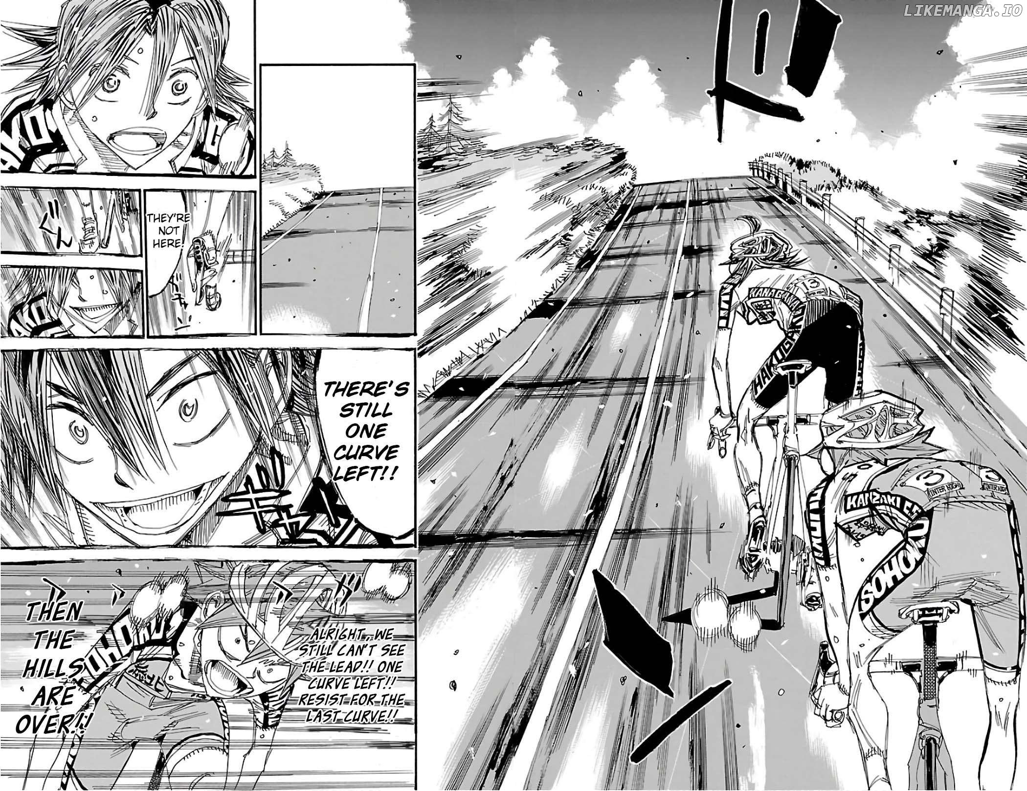 Yowamushi Pedal Chapter 491 - page 8