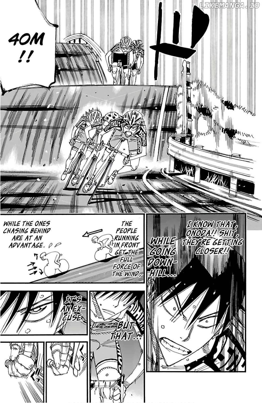 Yowamushi Pedal Chapter 494 - page 8