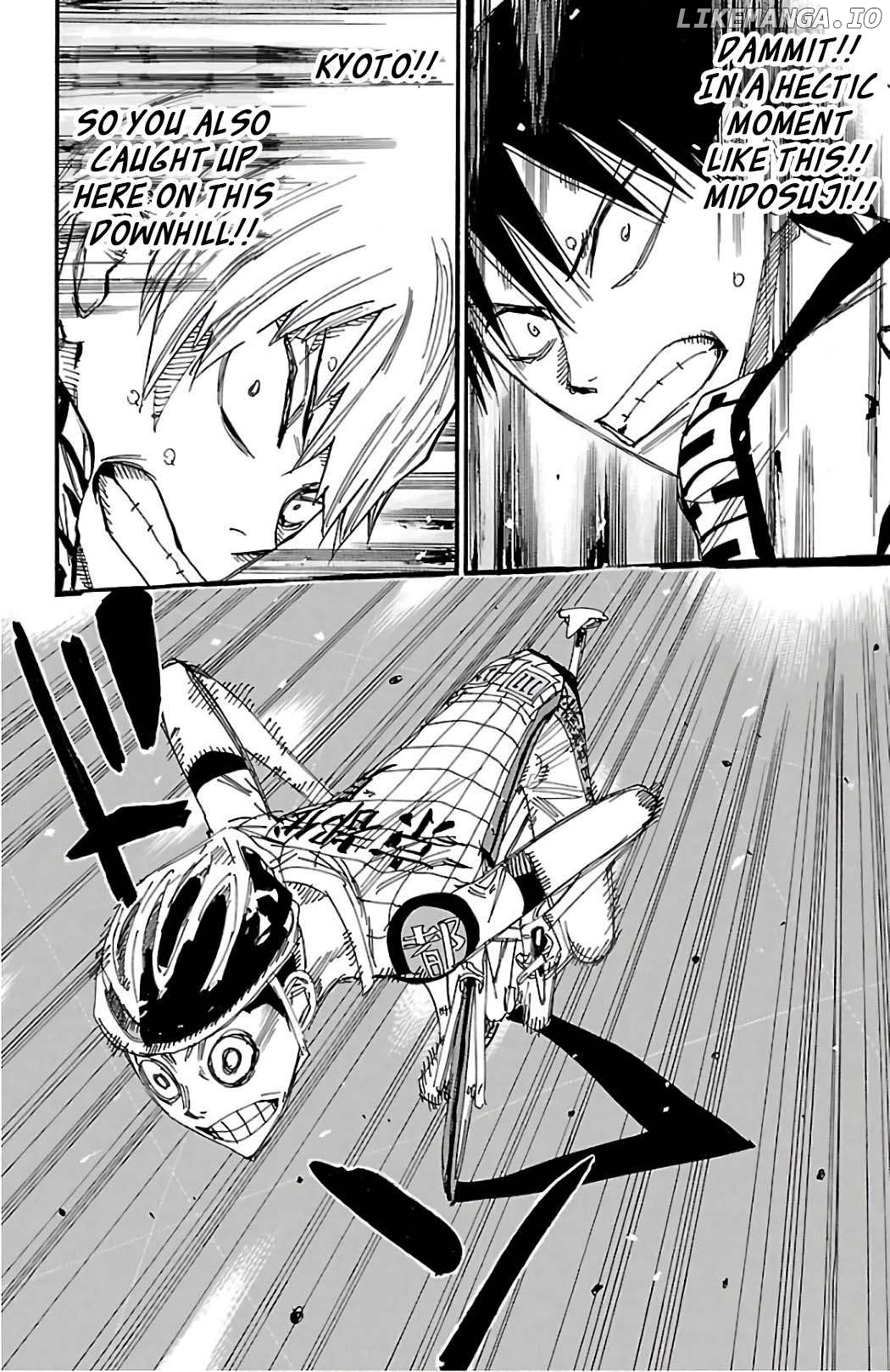 Yowamushi Pedal Chapter 495 - page 4