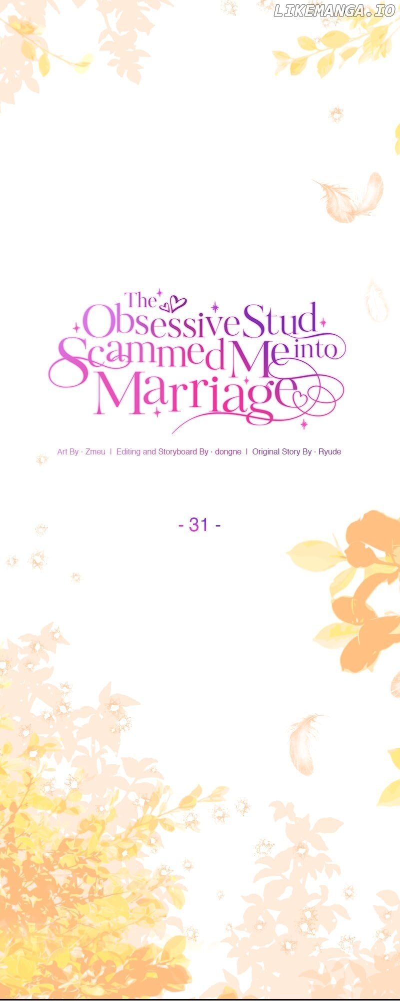 The Obsessive Stud Scammed Me into Marriage Chapter 31 - page 32