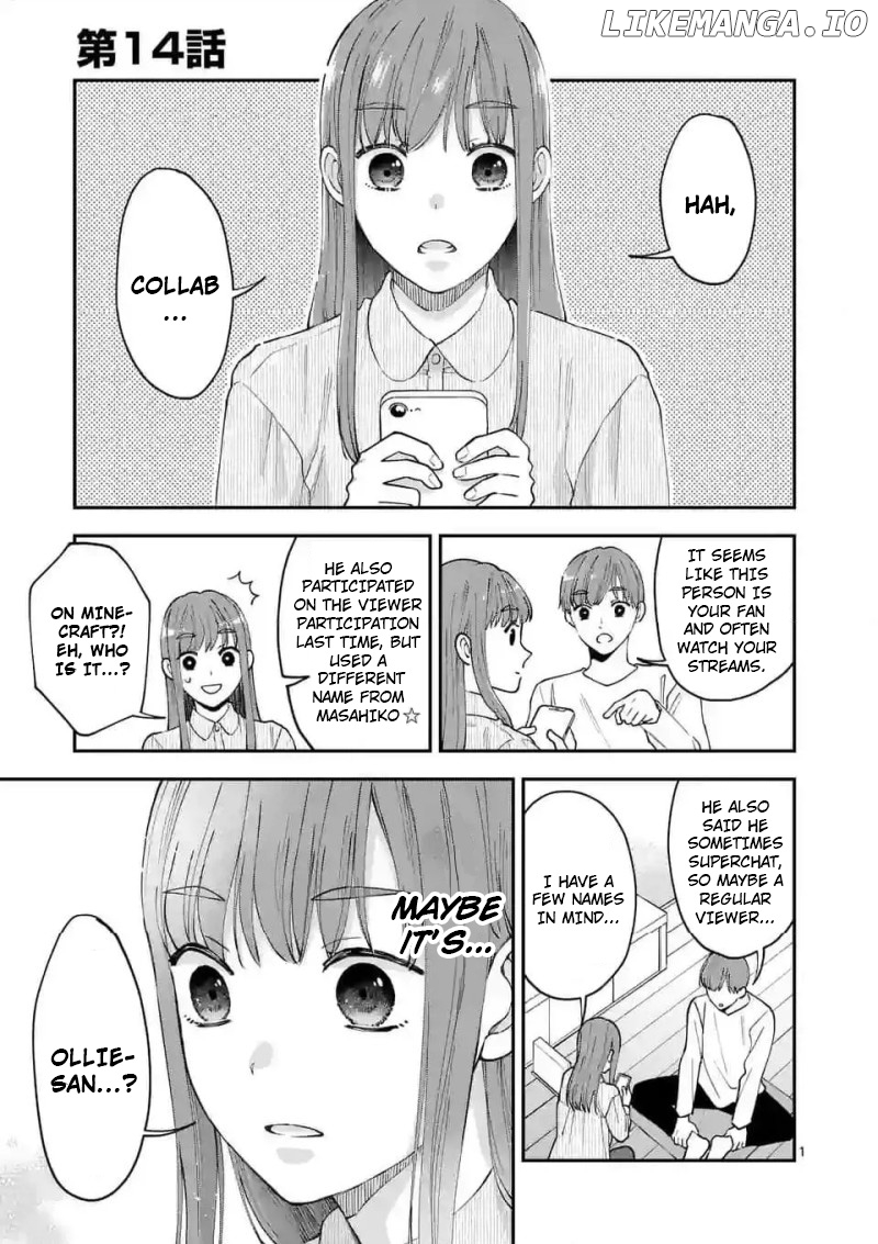 Tsuitenai Game Jikkyousha wa Akogare no Hito ni Kakinsareru Chapter 14 - page 1