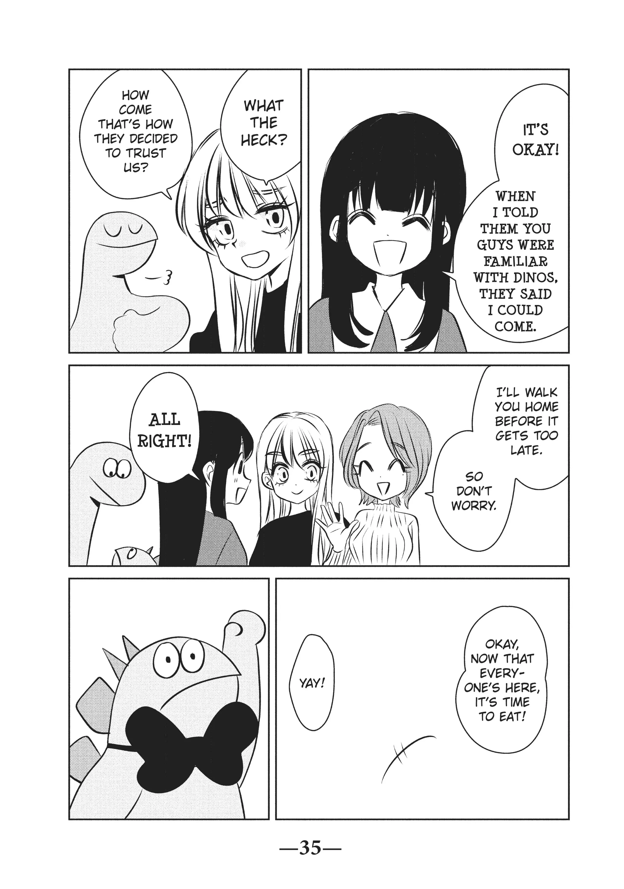 Gyaru and Dinosaur Chapter 94 - page 3